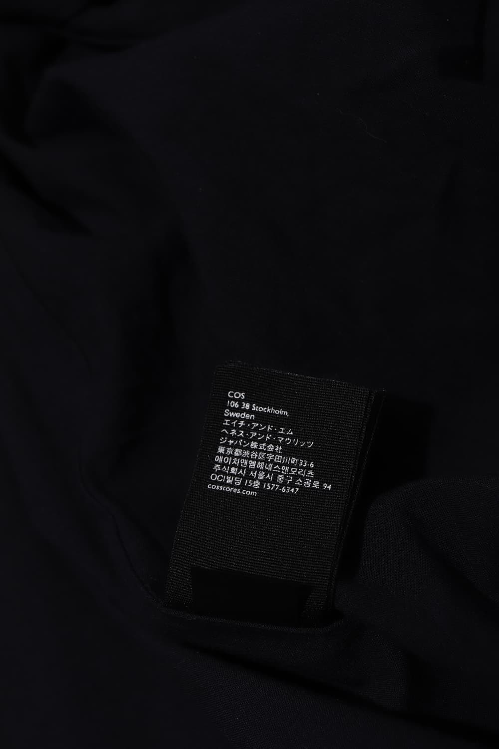 COS 다크네이비 랩 원피스 women 34 상품이미지7