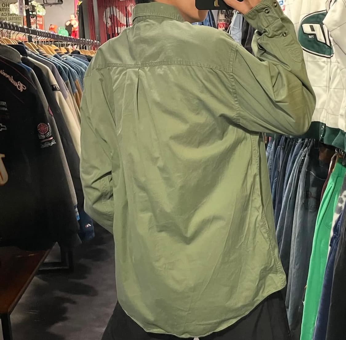 [IM] carhartt 칼하트 올리브 긴팔셔츠 상품이미지5