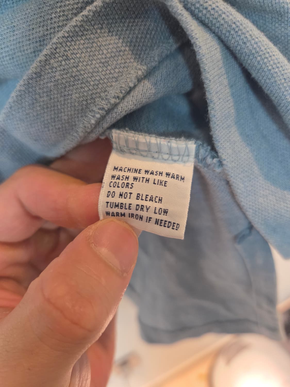 폴로 랄프로렌 블루 헤더 피케 카라티 상품이미지6