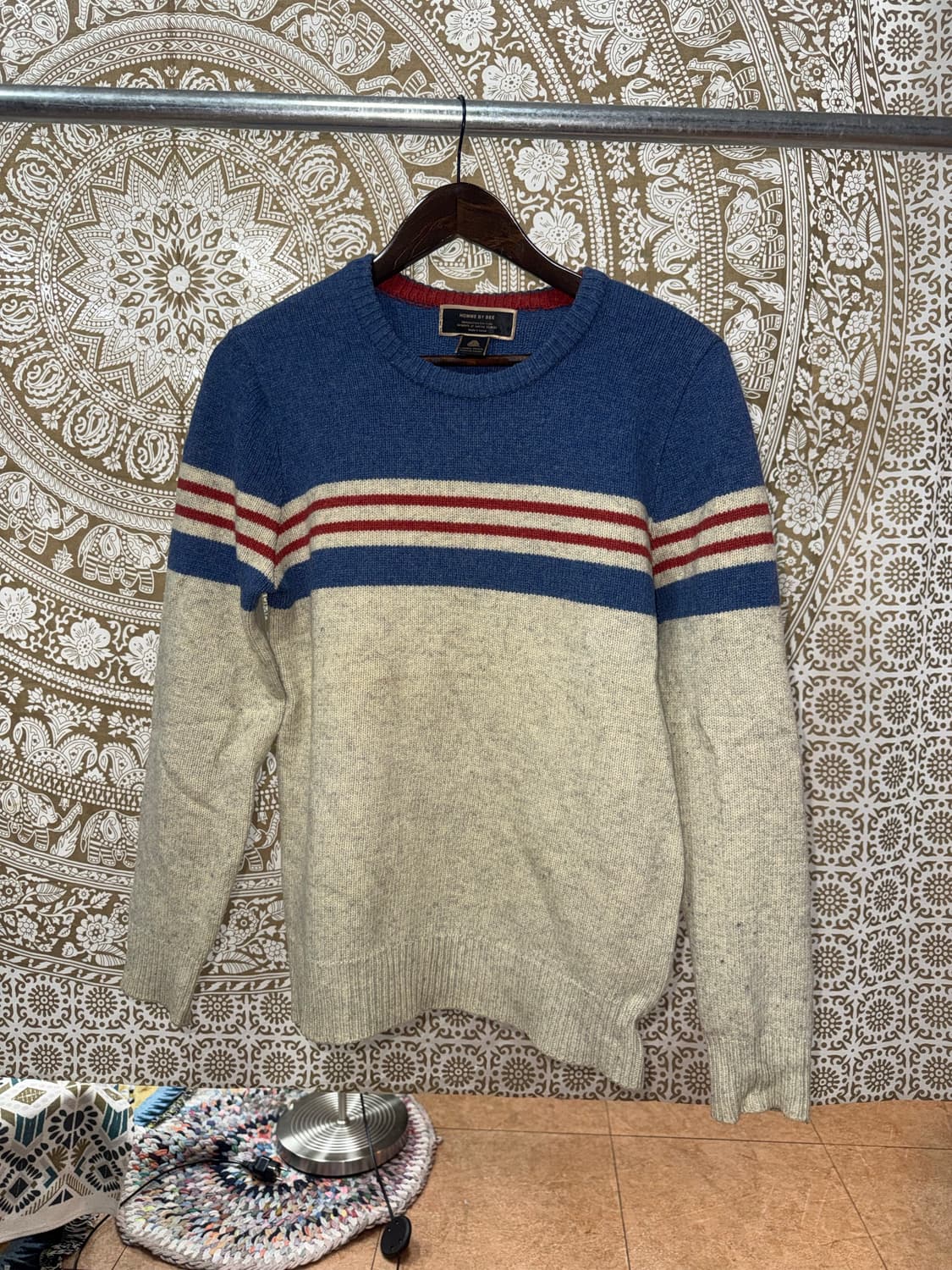 Homme by bee 빈티지 램스울 니트  상품이미지2