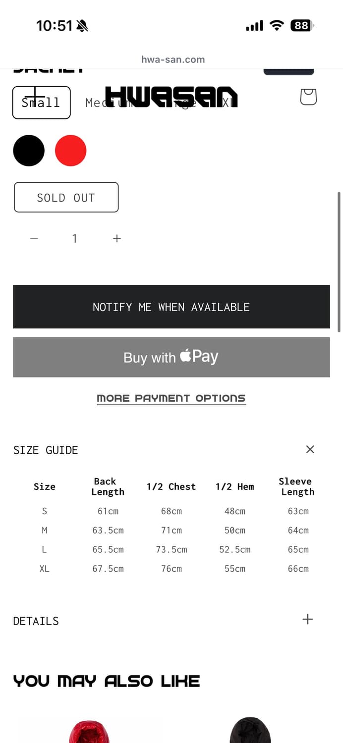 HWASAN 화산 텔레토비 버블 자켓 패딩 레드 상품이미지3