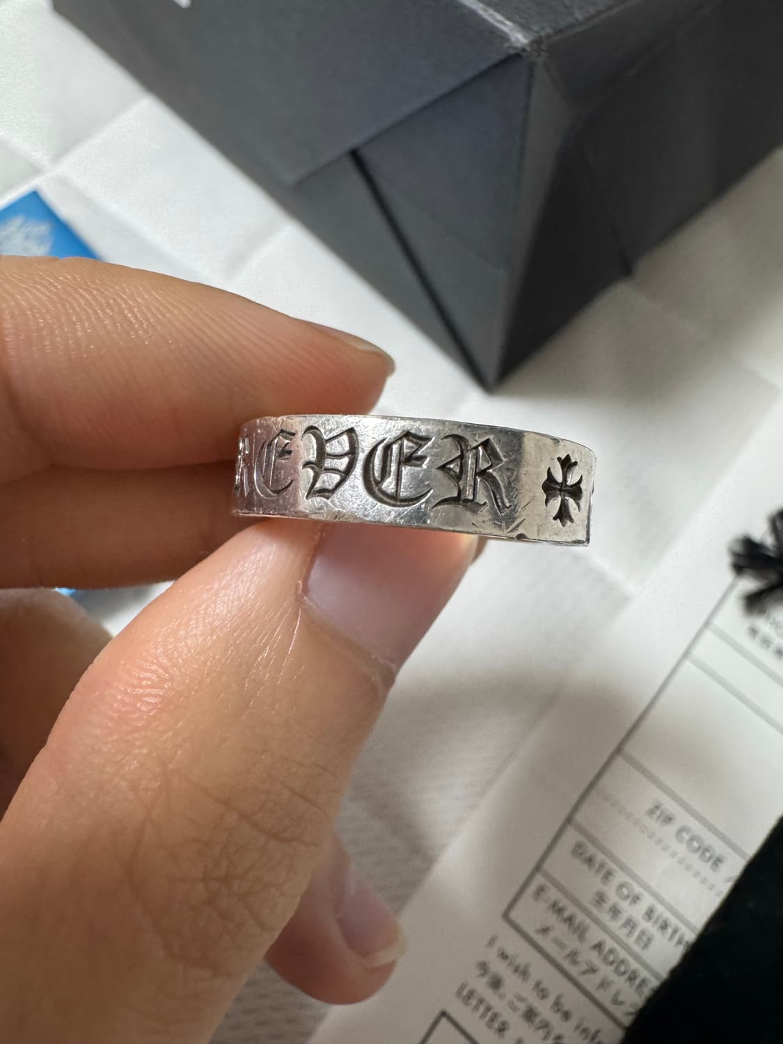 크롬하츠 포에버링 6mm 13호 상품이미지5