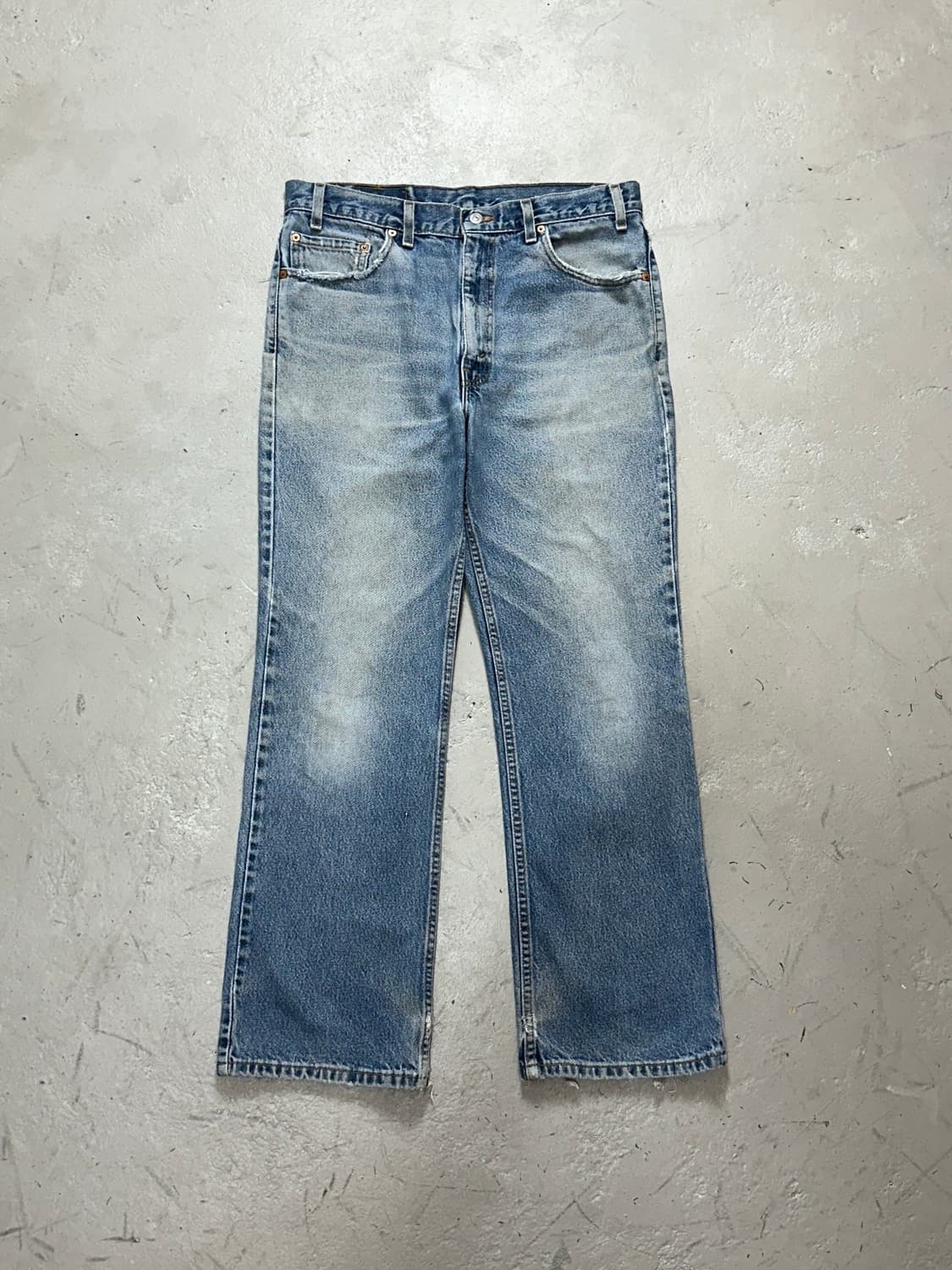 90's USA Made 리바이스 517 부츠컷 플레어진 상품이미지1