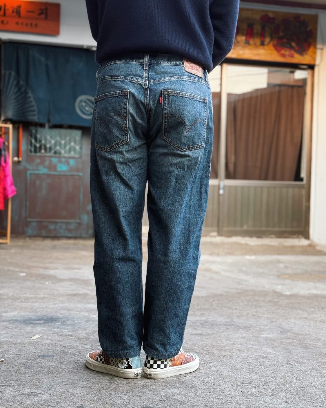 00‘s 리바이스 569 루즈스트레이트핏 데님 팬츠 36 상품이미지9