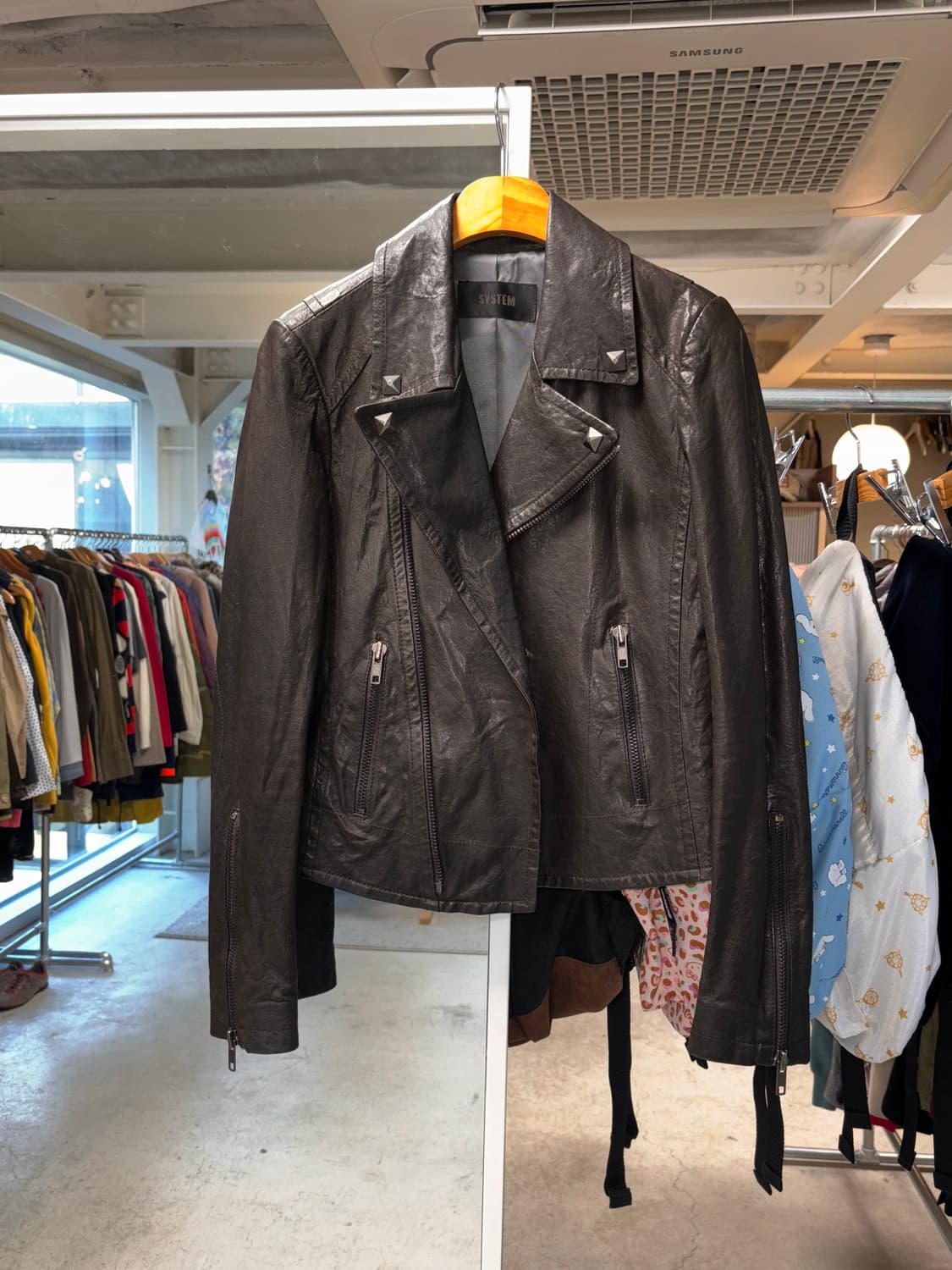 시스템 쉽스킨 라이더 자켓 상품이미지3