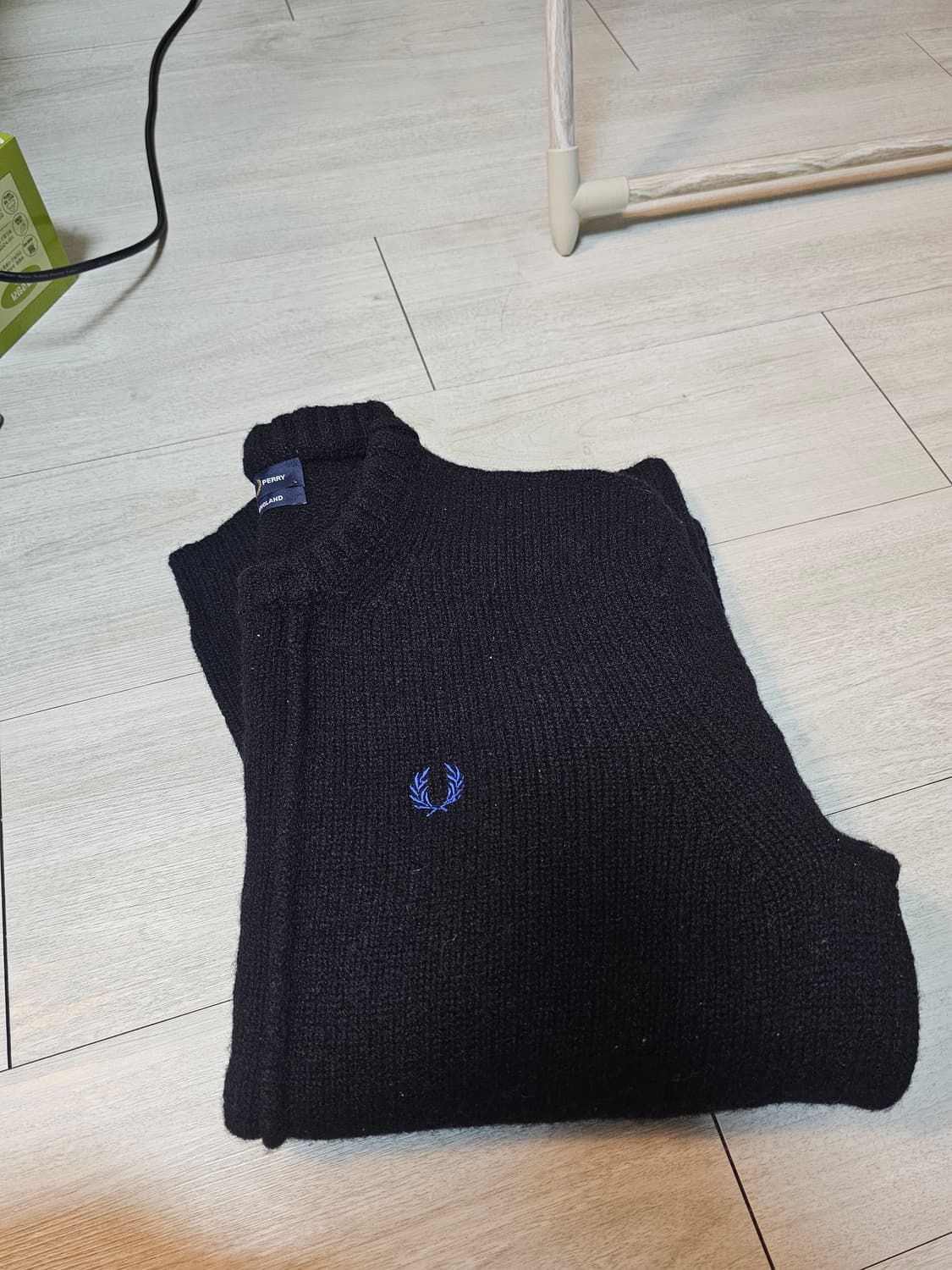 프레드페리 니트 (영국산) 매장정품 구매 L, 1회 착 상품이미지3