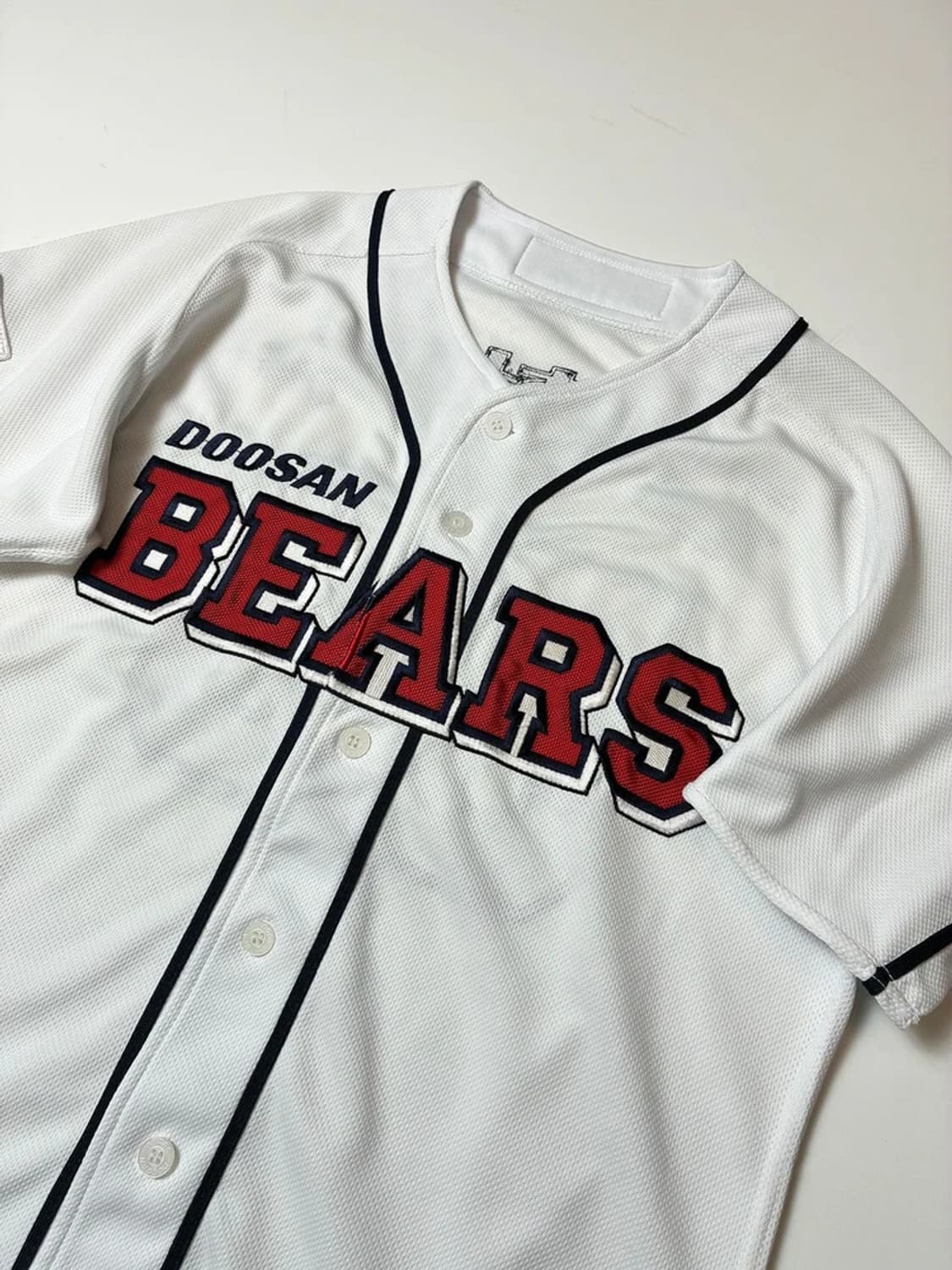 두산베어스 고급형 베이스볼 져지 김현수 반팔 PN8612 상품이미지4