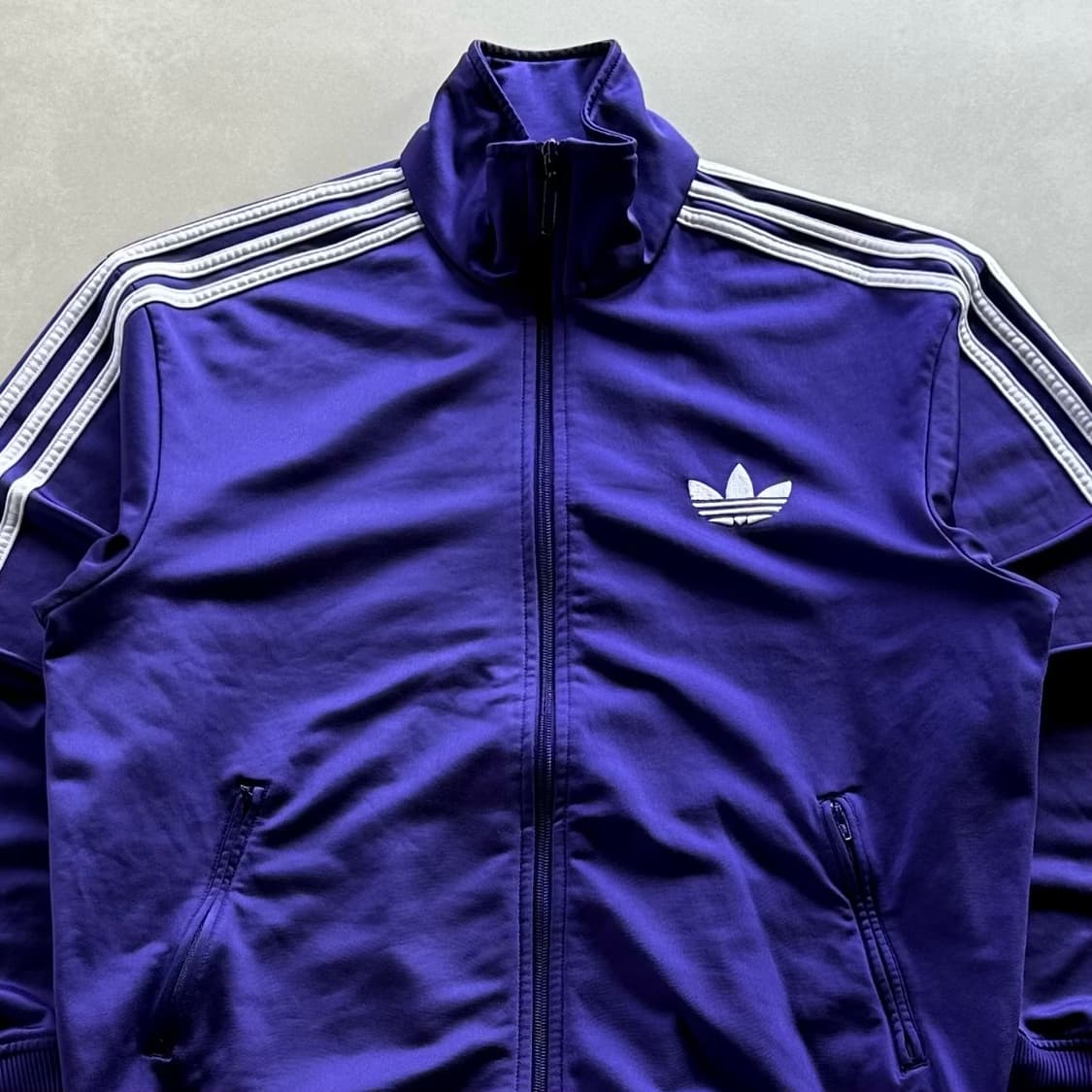 [XL]아디다스 구형 파이어버드 퍼플 트랙탑 져지 상품이미지2