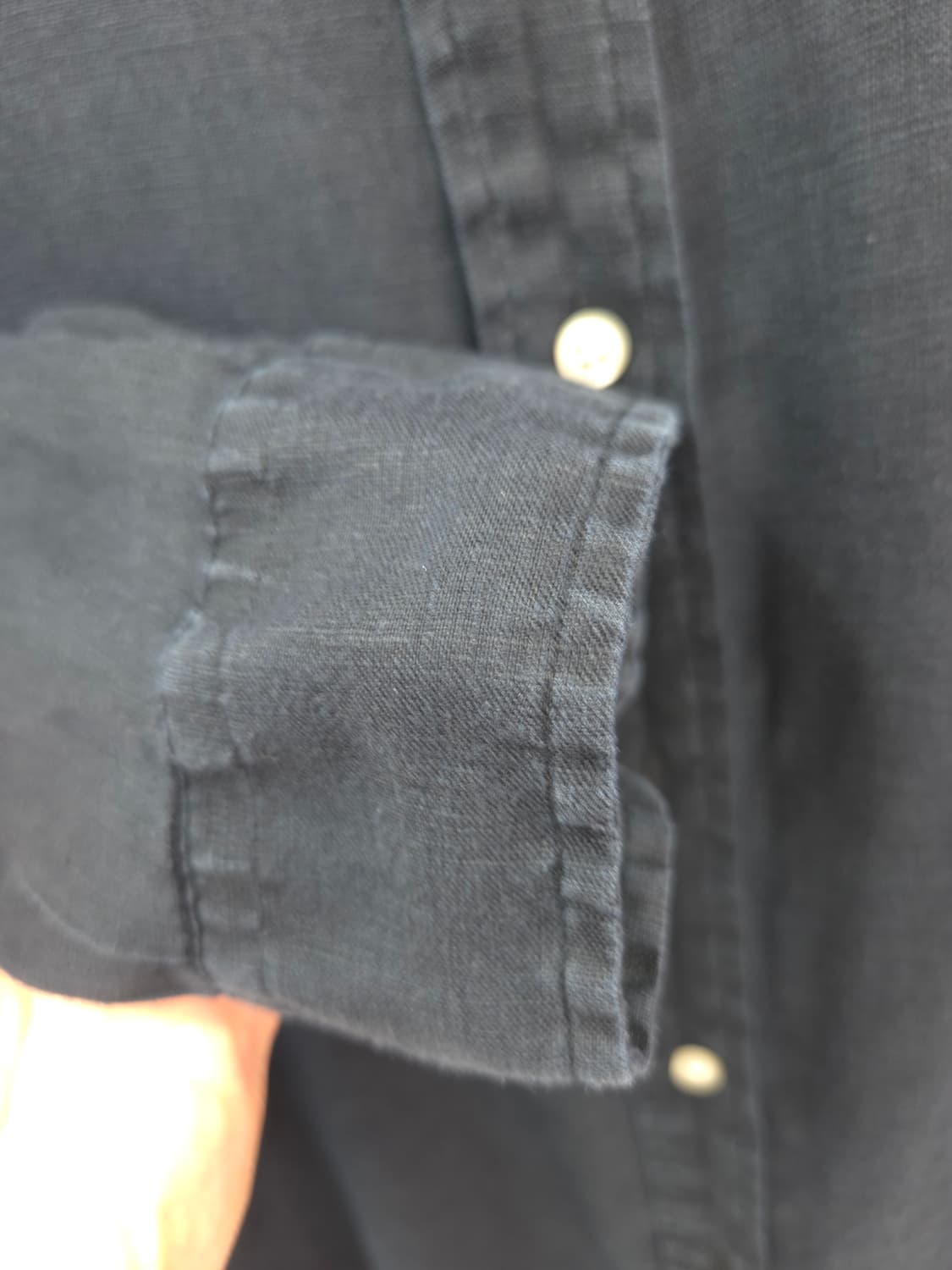 M 큐알정품 랄프로렌 린넨 셔츠 상품이미지5