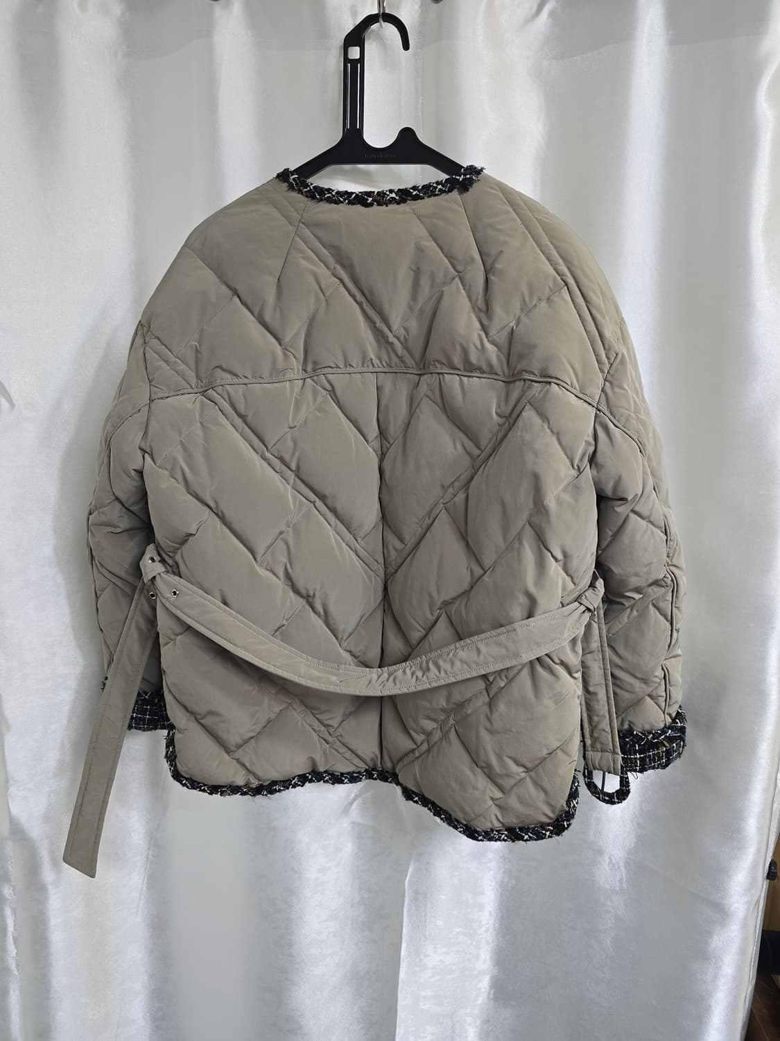 G-Cut 지컷 퀄팅 트위드 패딩 자켓 (1653) 상품이미지2