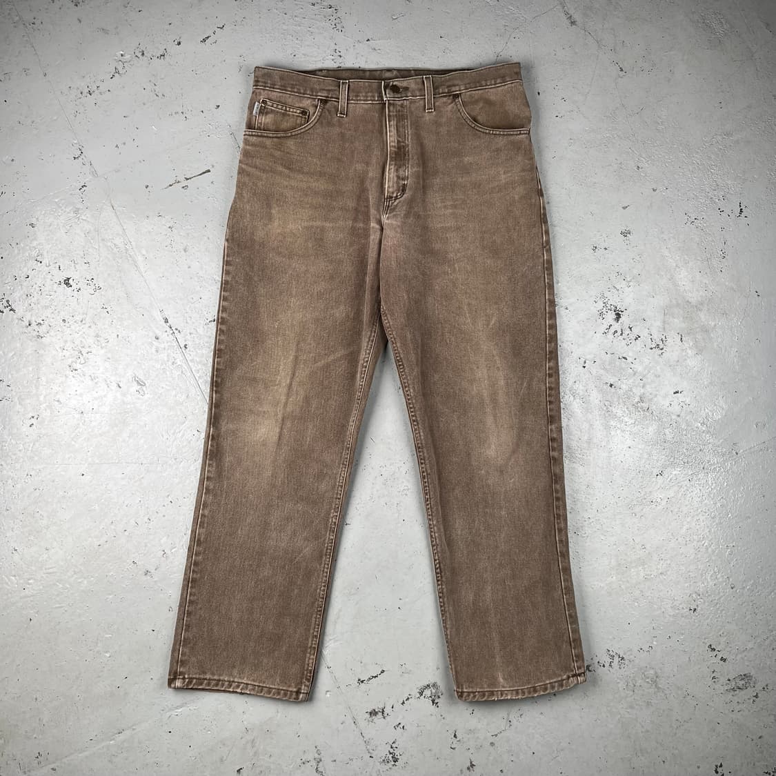 올드 칼하트 스트레이트 레그 데님 WU7582 상품이미지1