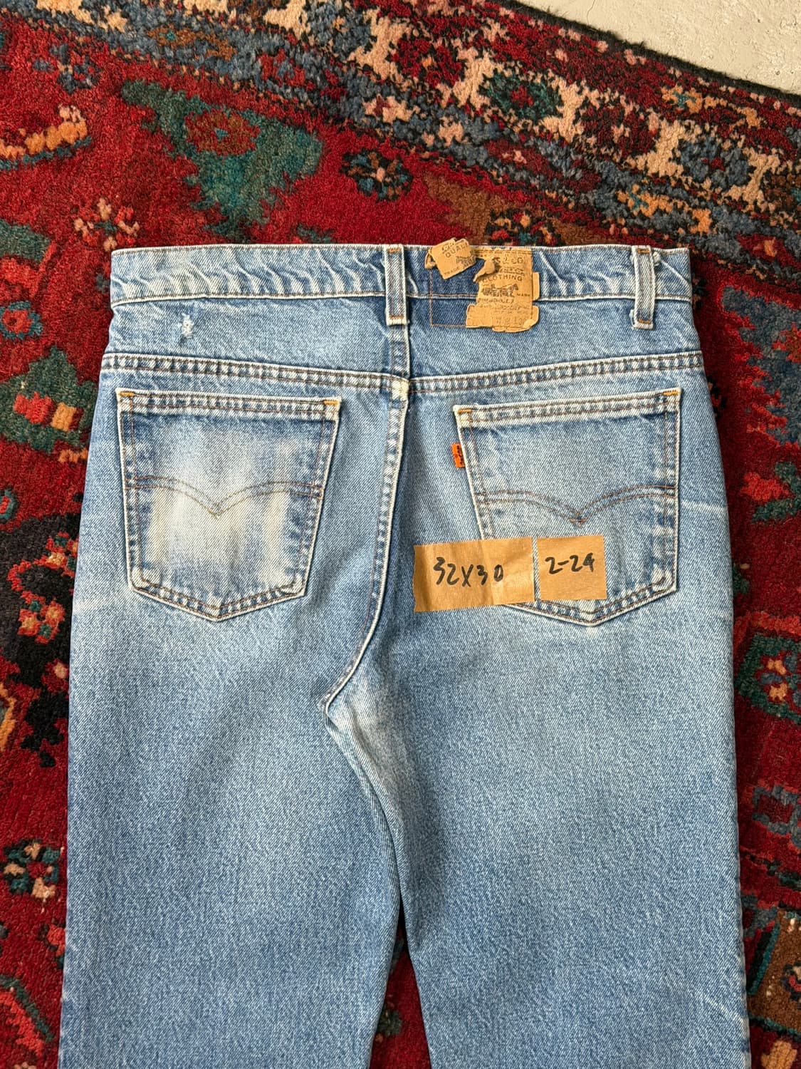 90’s USA 빈티지 리바이스 517 오렌지탭 부츠컷 리바이스 청바지 상품이미지6