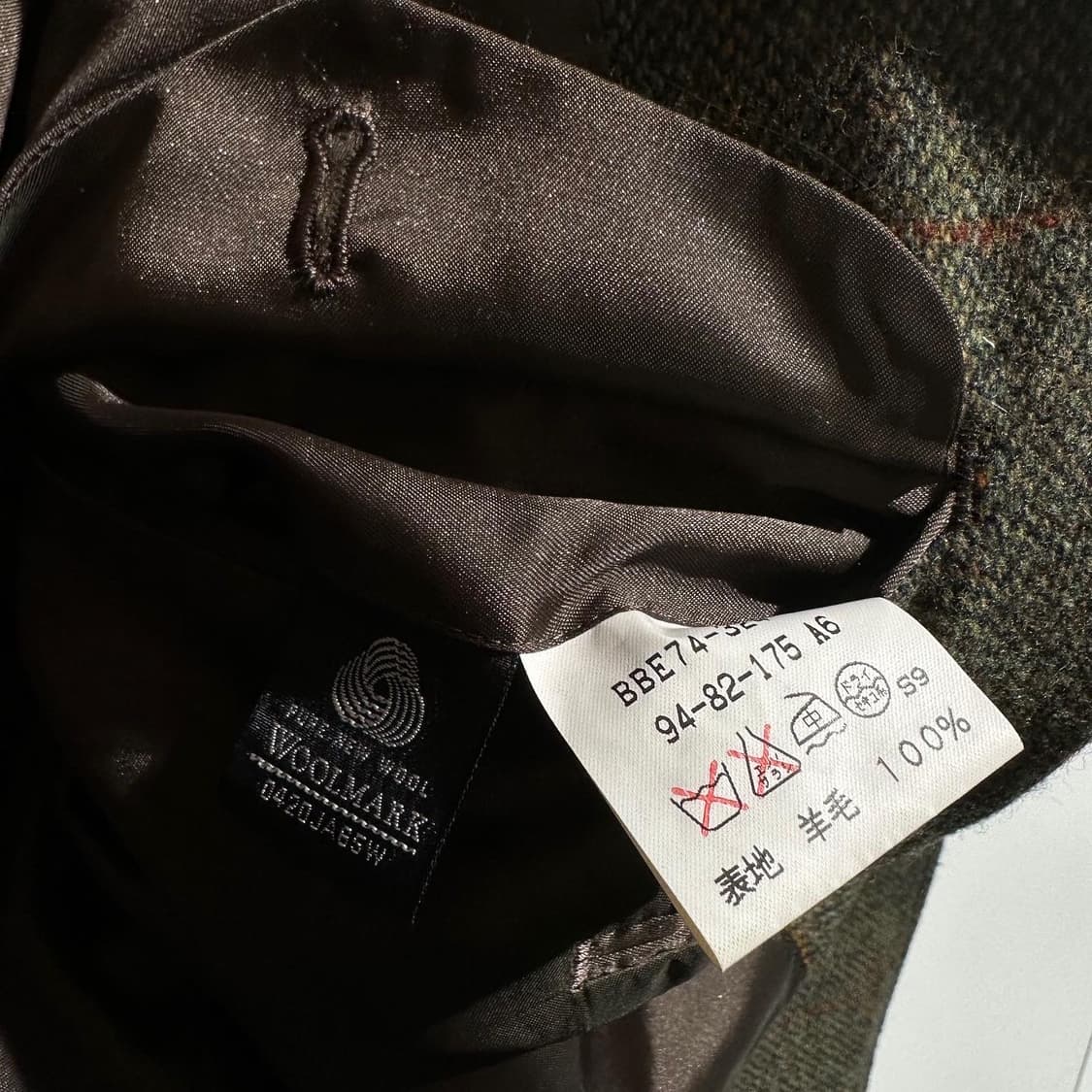 버버리 British 트위드 헌팅 싱글 자켓 상품이미지8