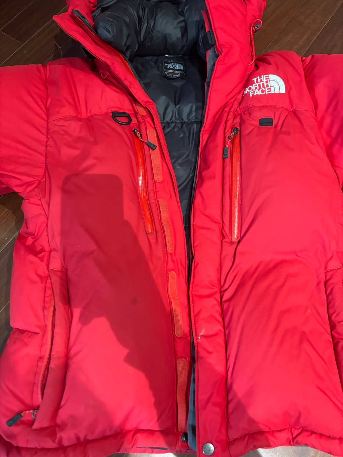 노스페이스 히말라야 패딩 레드 판매합니다 상품이미지7