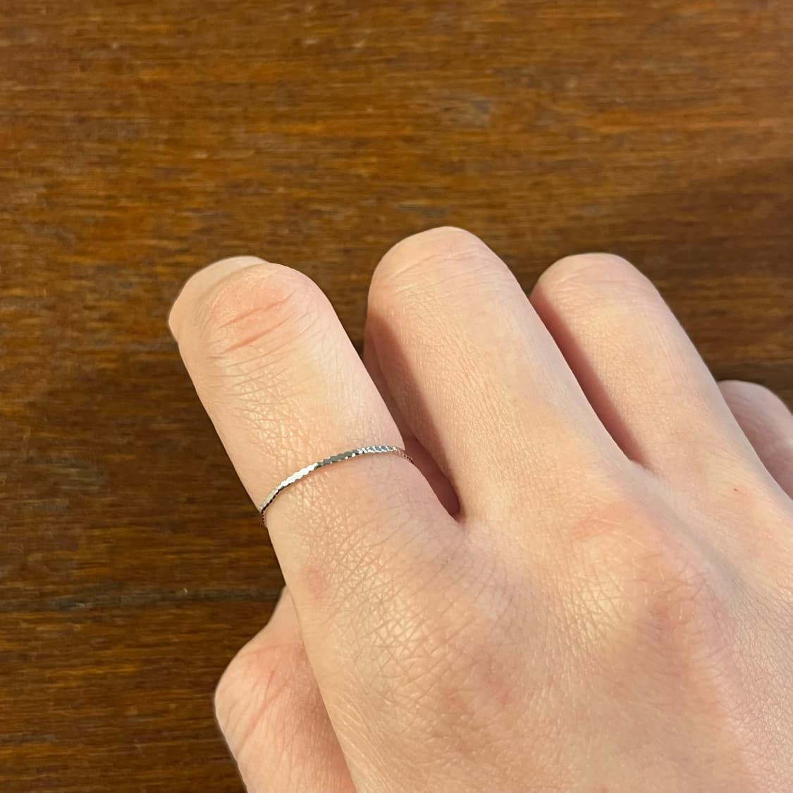 새상품 여성 신주 레이어드 실반지 상품이미지1