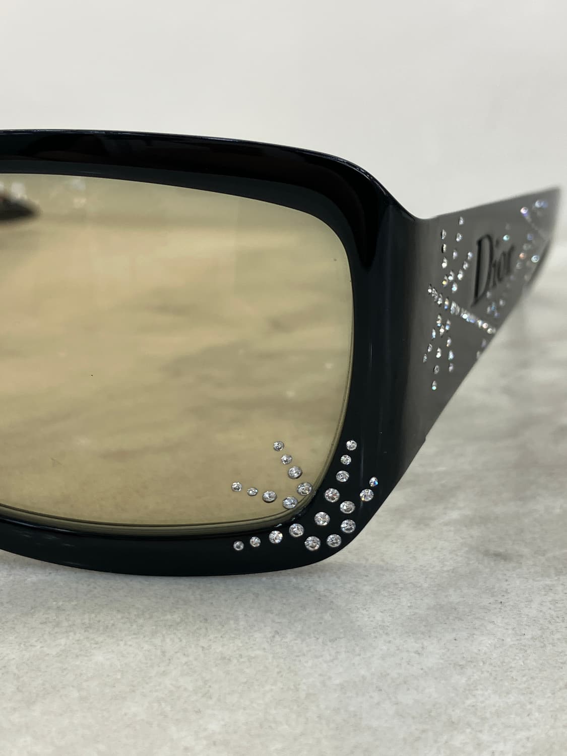 디올 Dior 크리스탈 블랙 스퀘어 선글라스 상품이미지9