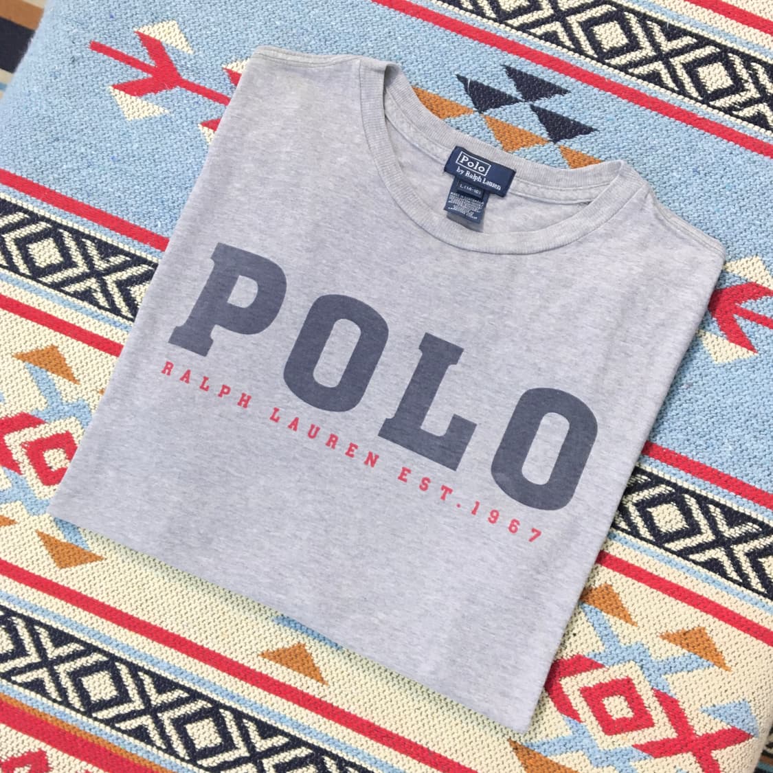 폴로랄프로렌 polo 프린팅 그레이 롱 슬리브 여성 55 66  상품이미지1