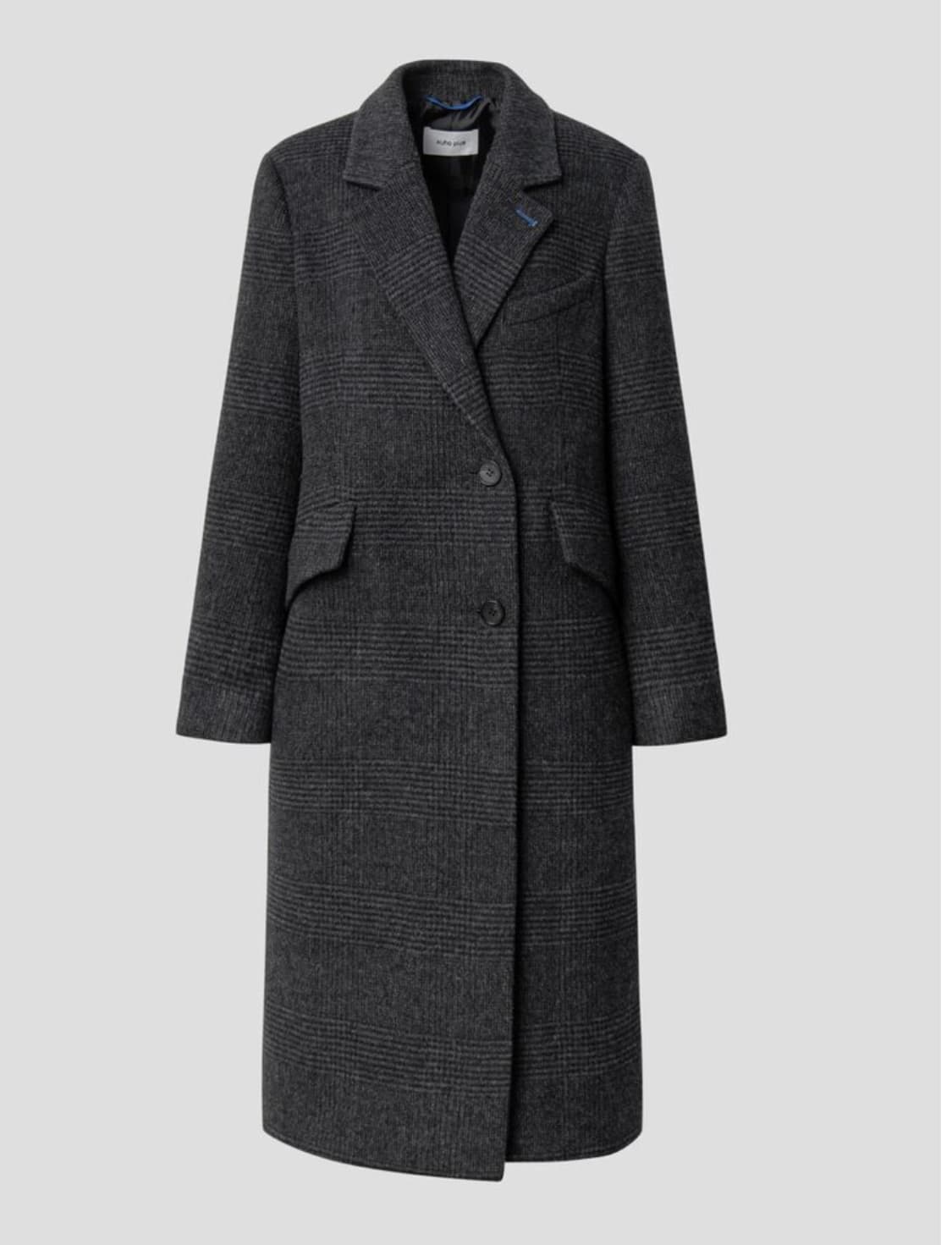 구호플러스  Back Button Tailored Coat 상품이미지4