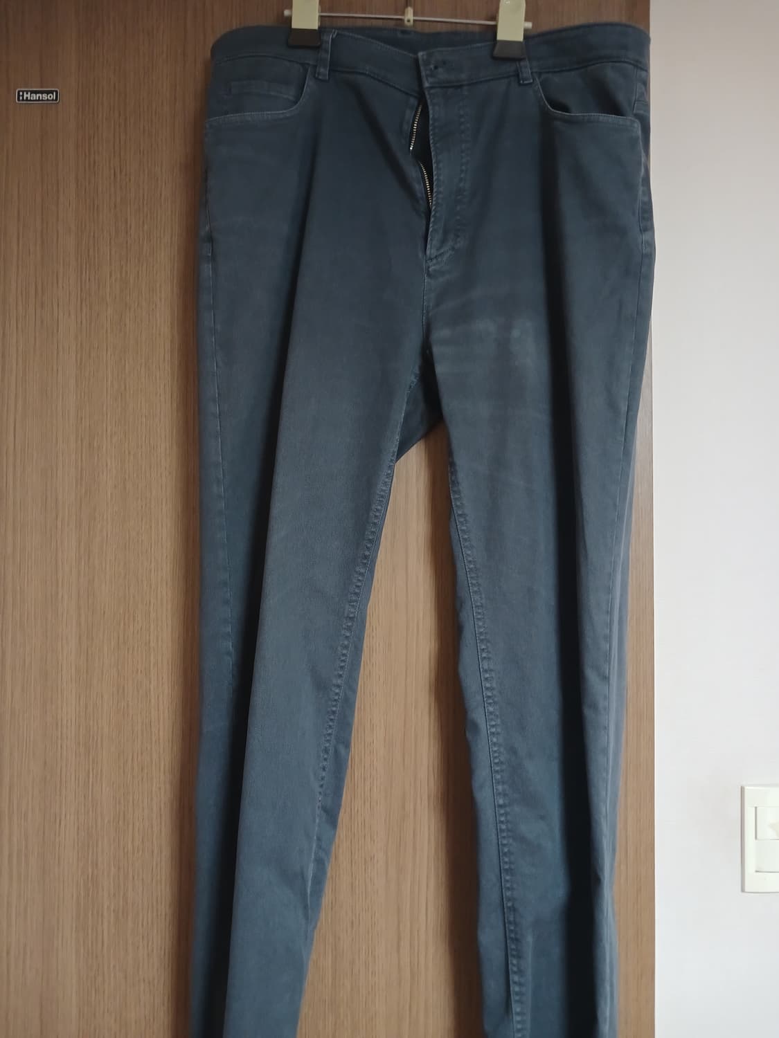 타임옴므 남성 가먼트워싱 레이온 면혼방 다크그레이 바지88(35) 상품이미지1