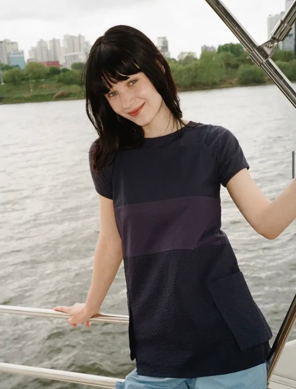 페스토 pesto midi top 미디탑 슬리브리스 상품이미지2