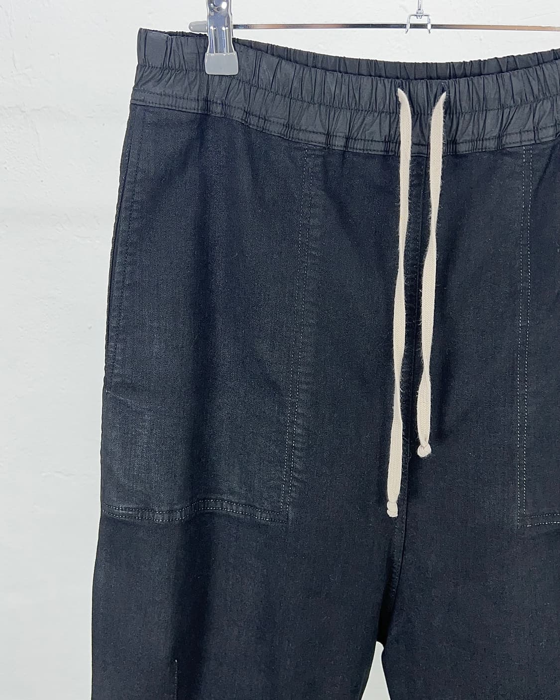 릭 오웬스 다크쉐도우 16AW 드로우스트링 배기 크롭 팬츠 상품이미지2