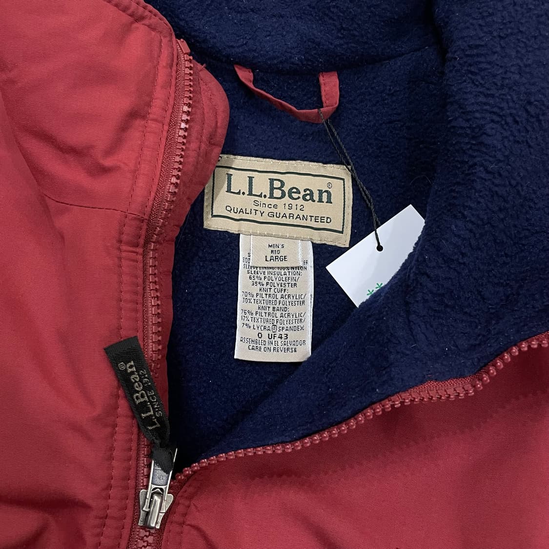 (L) L.L.Bean 엘엘빈 웜업 자켓 상품이미지7