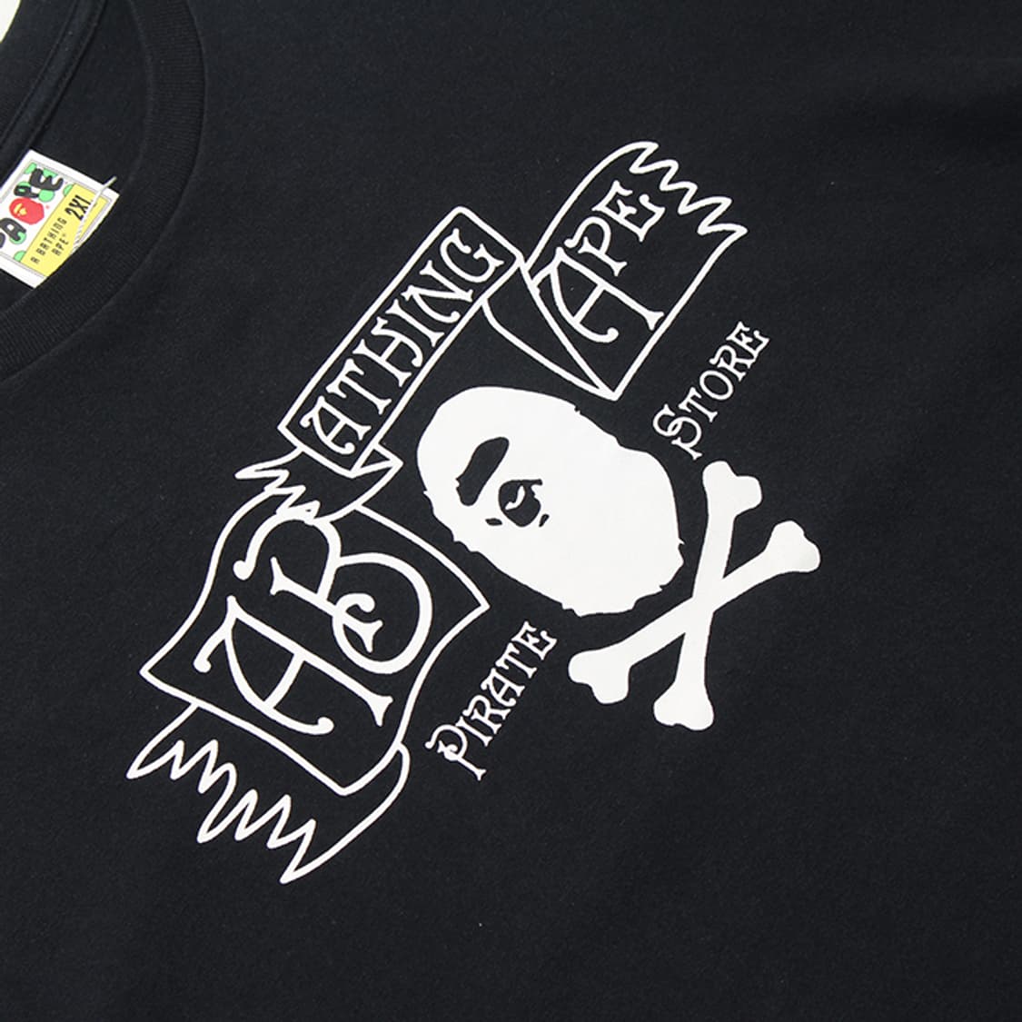  BAPE "Black Half T-Shirts" 상품이미지3