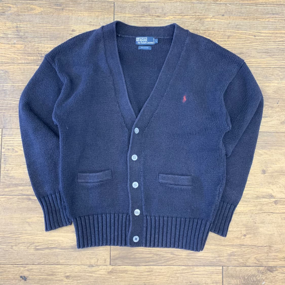 폴로 랄프로렌 네이비 가디건 L 상품이미지1