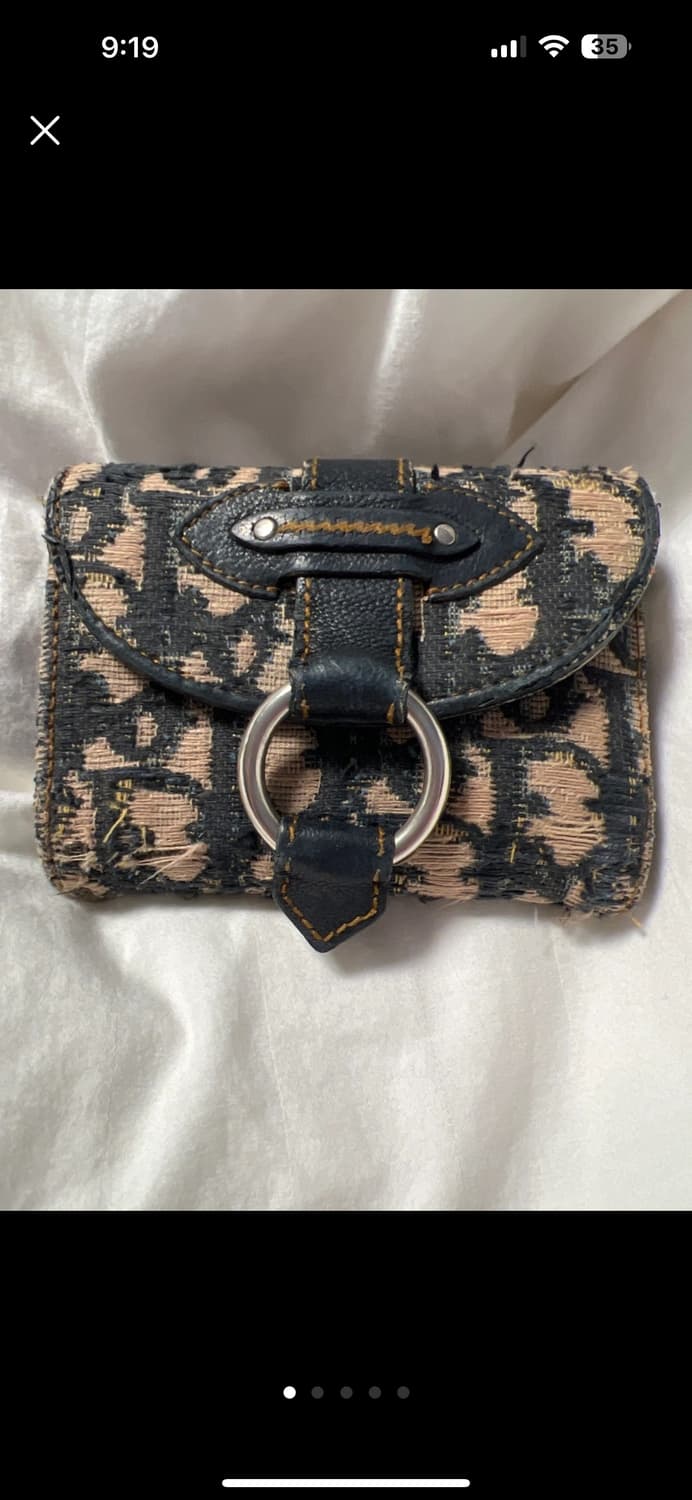 크리스찬 디올 정품 반지갑(사용감있음) 상품이미지1