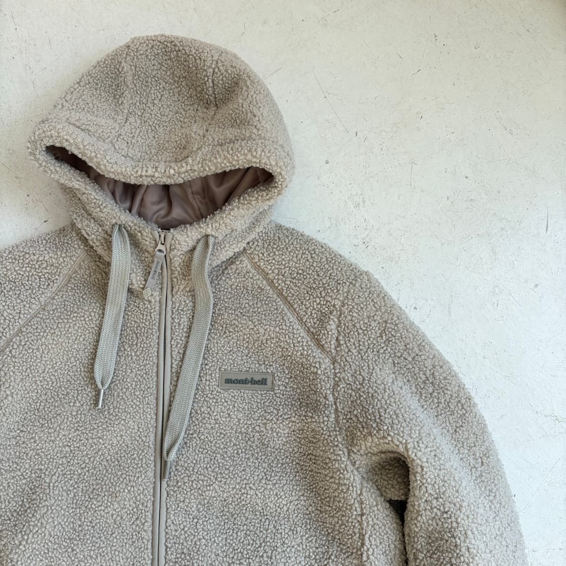 몽벨 빈티지 플리스 후드자켓 L 상품이미지2
