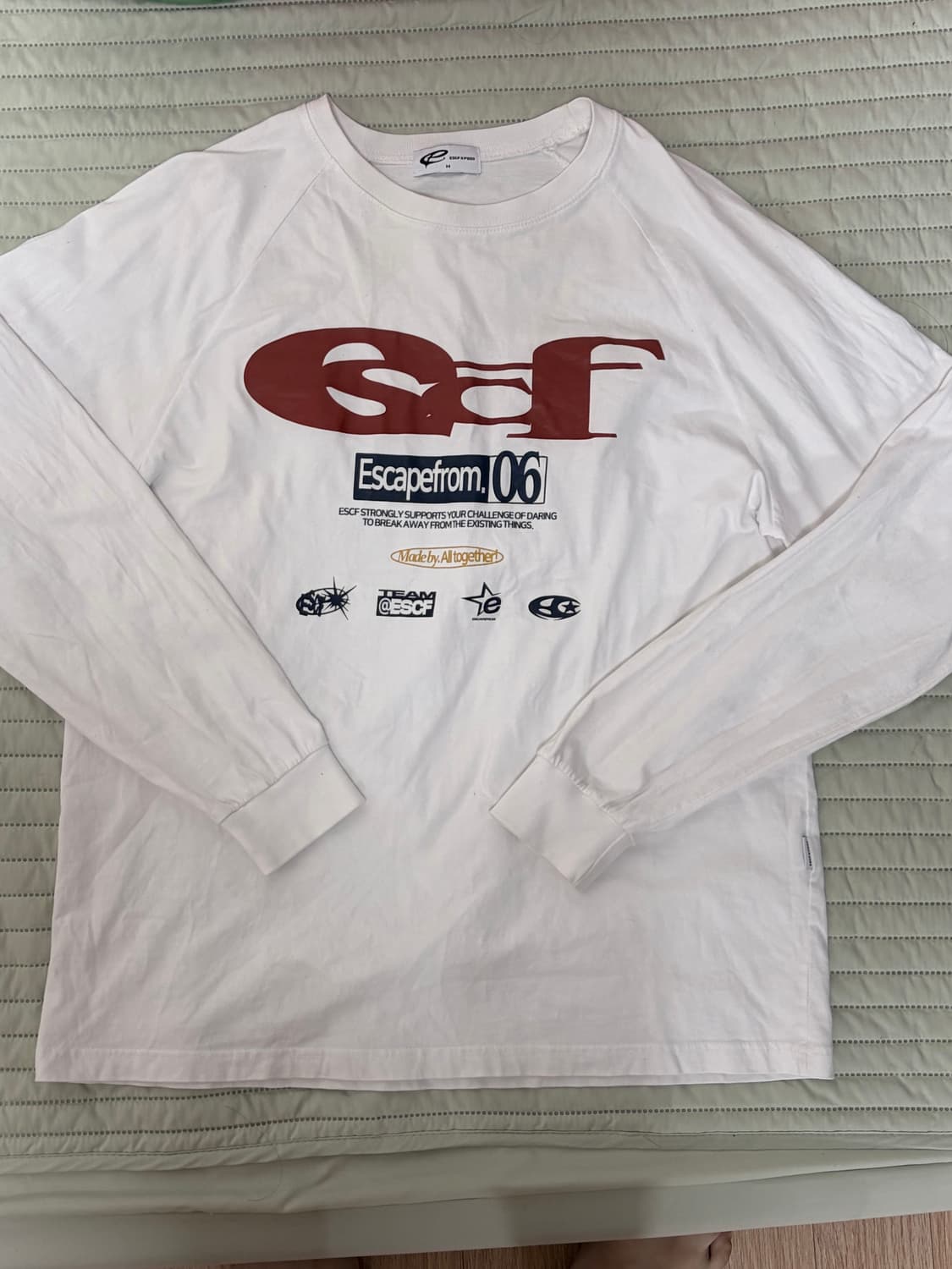 이스케이프프롬 긴팔 티셔츠 M 상품이미지5