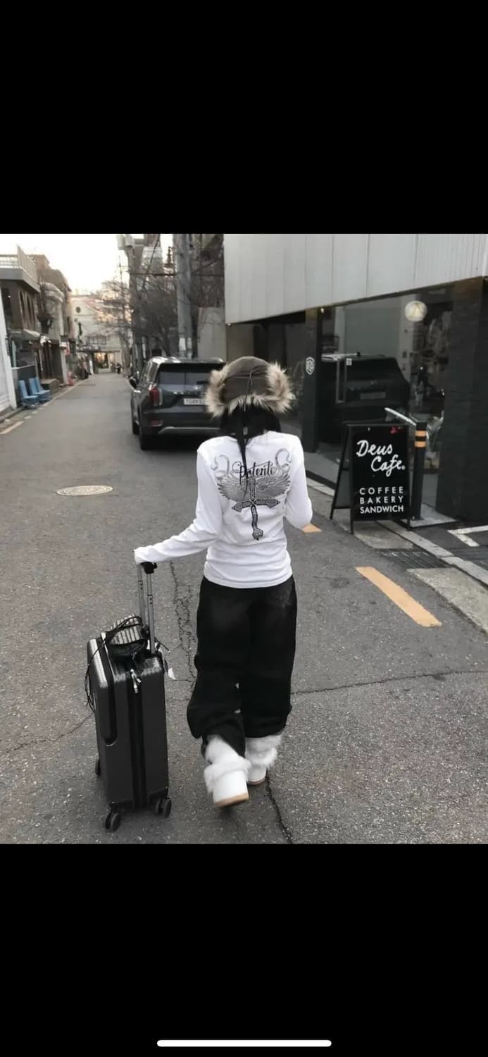 [새상품] 오픈와이와이 포우 퍼 코듀로이 이어플랩 캡 카키 상품이미지2