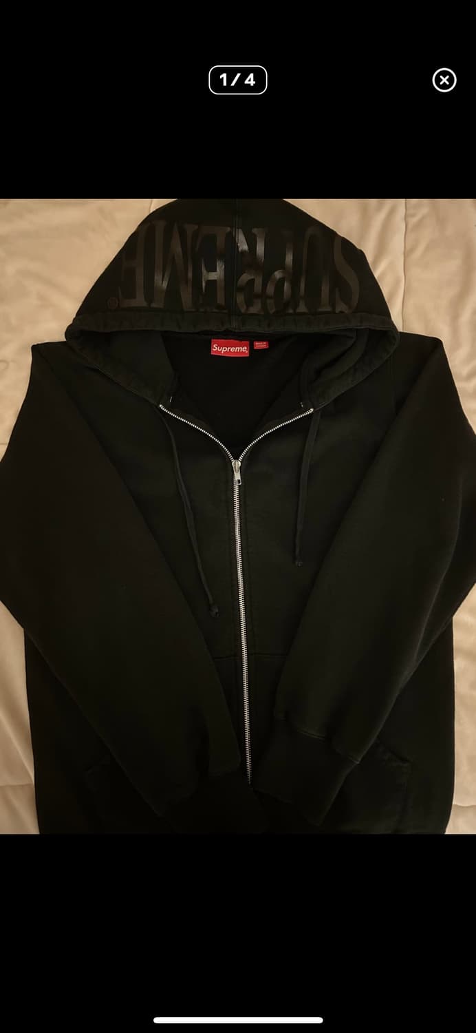 슈프림 호일 후드집업 상품이미지1