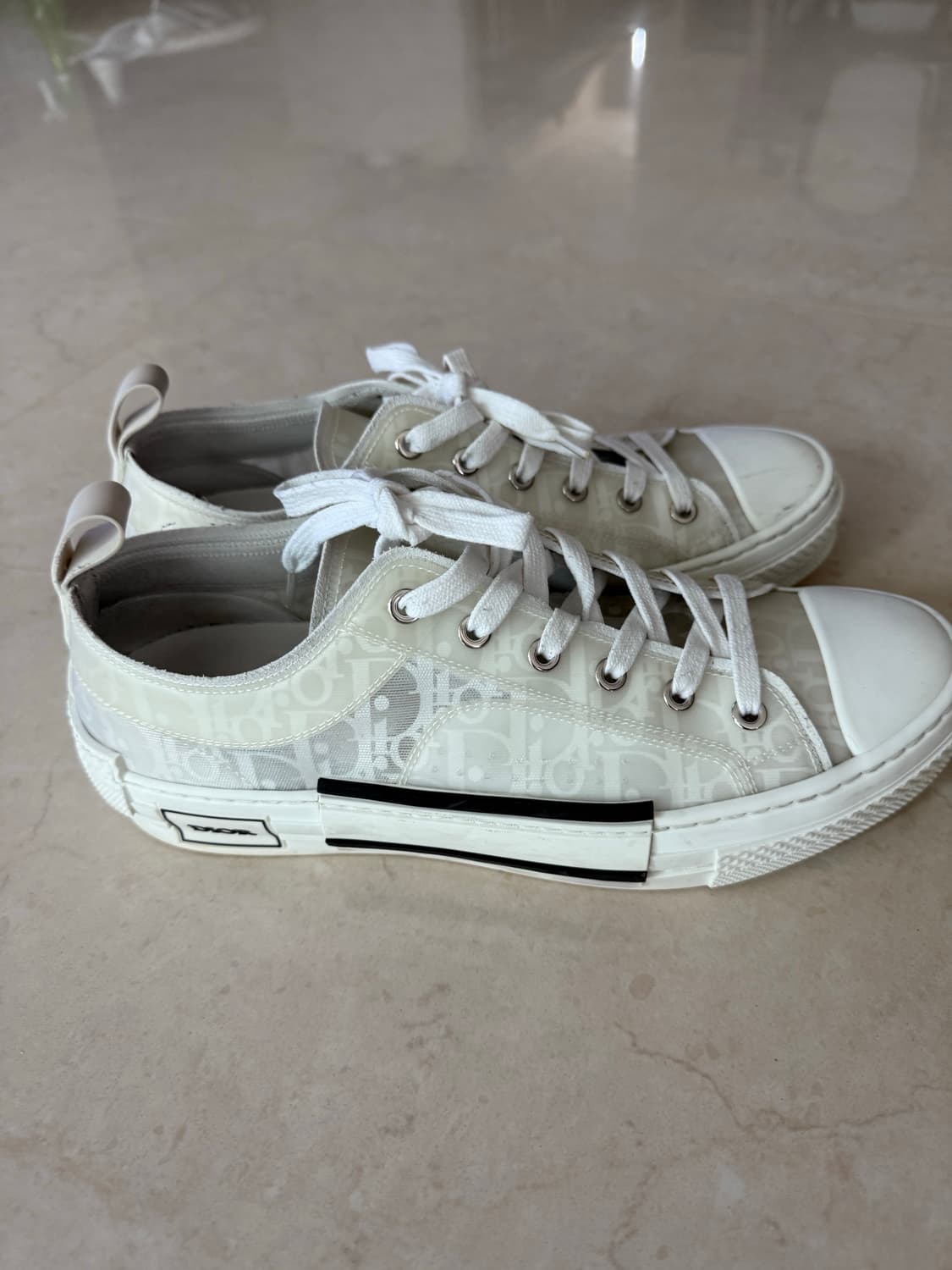 디올 b23 로우탑 스니커즈 41 (260-265) 상품이미지3