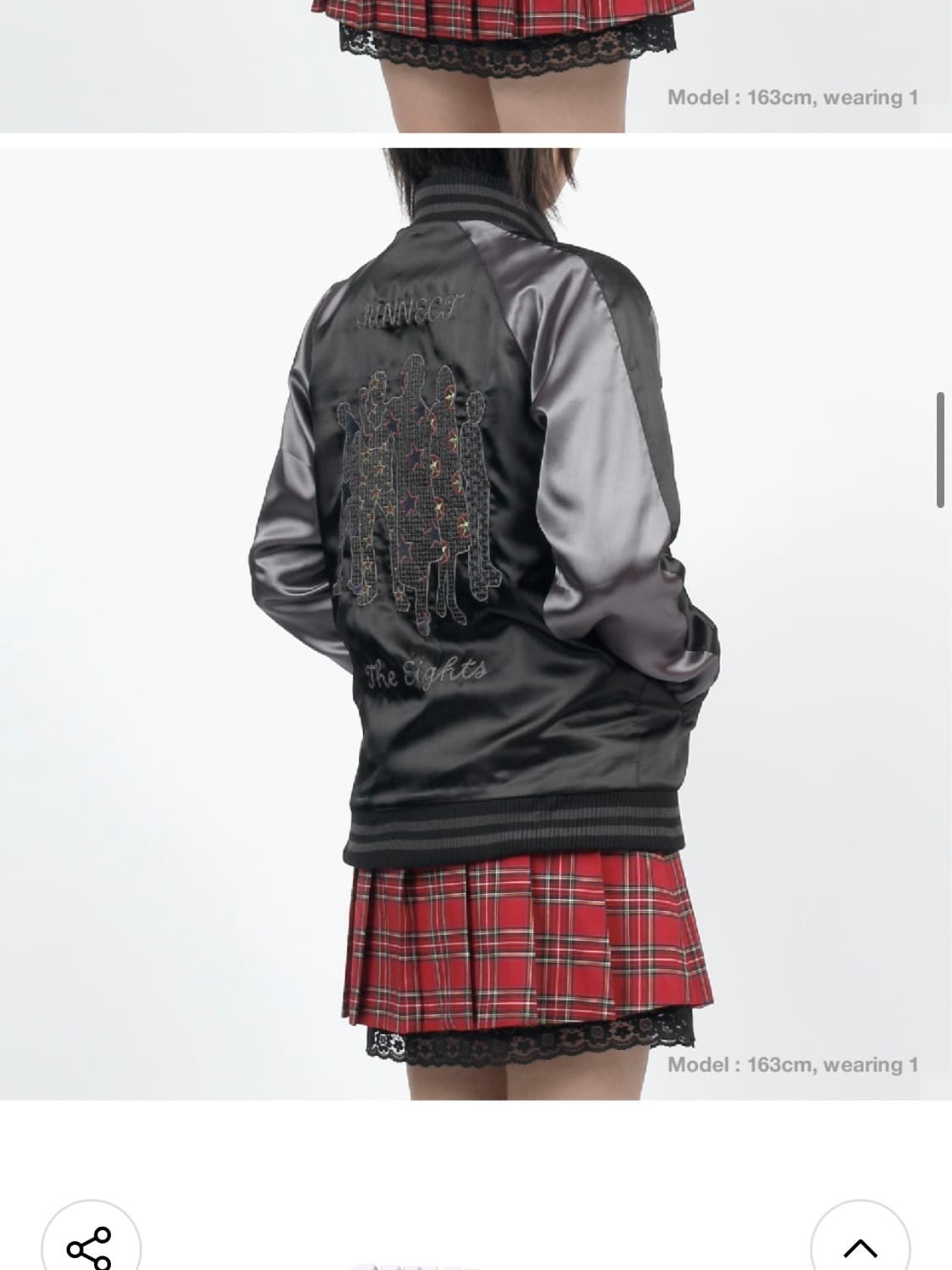 써넥트 스카잔 자켓 (블랙) 상품이미지4