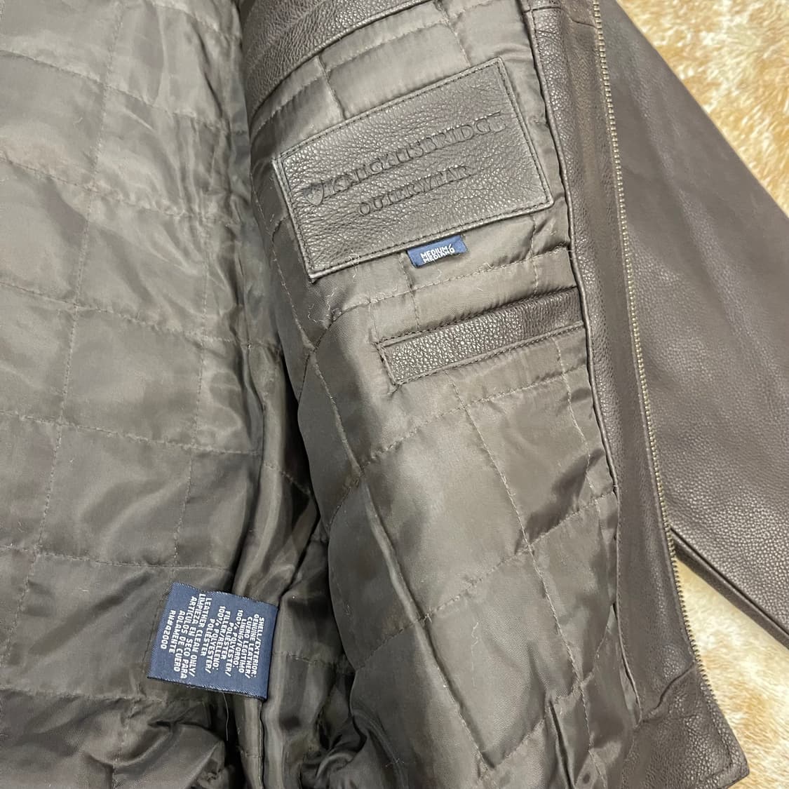 Vintage leather jacket 상품이미지6