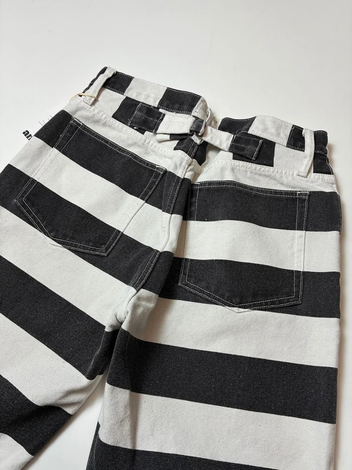 OKONKWO 16온스 캔버스 스트라이프 팬츠 PN9321 상품이미지5