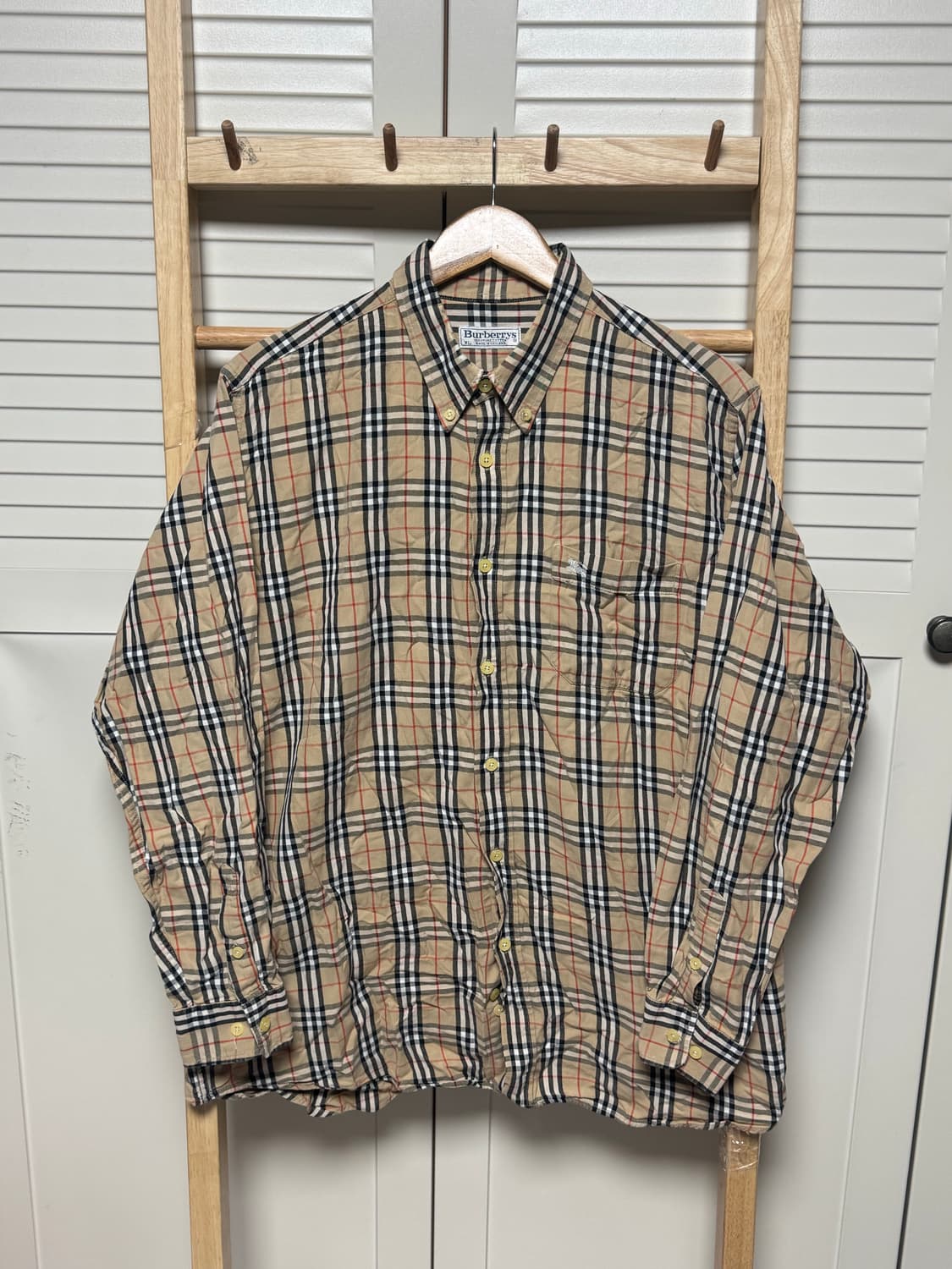 XL 버버리 런던 체크 셔츠 상품이미지1