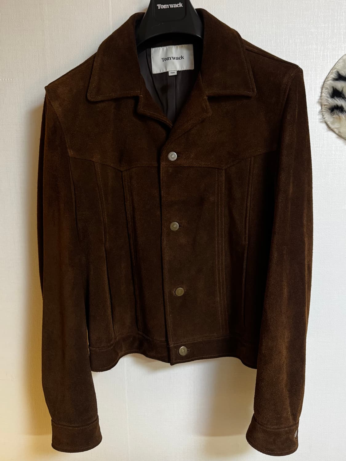 토니웩 웨스턴 스웨이드 트러커 자켓 상품이미지1