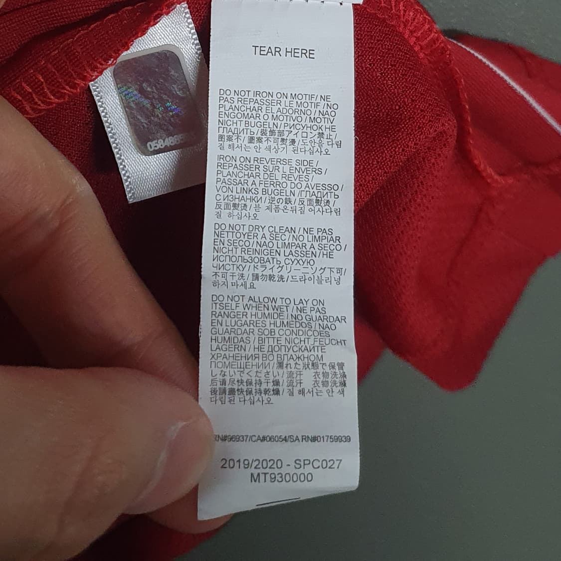 XL) 뉴발란스 리버풀 19-20 아놀드 반팔 홈 유니폼 챔스 오피셜 상품이미지8