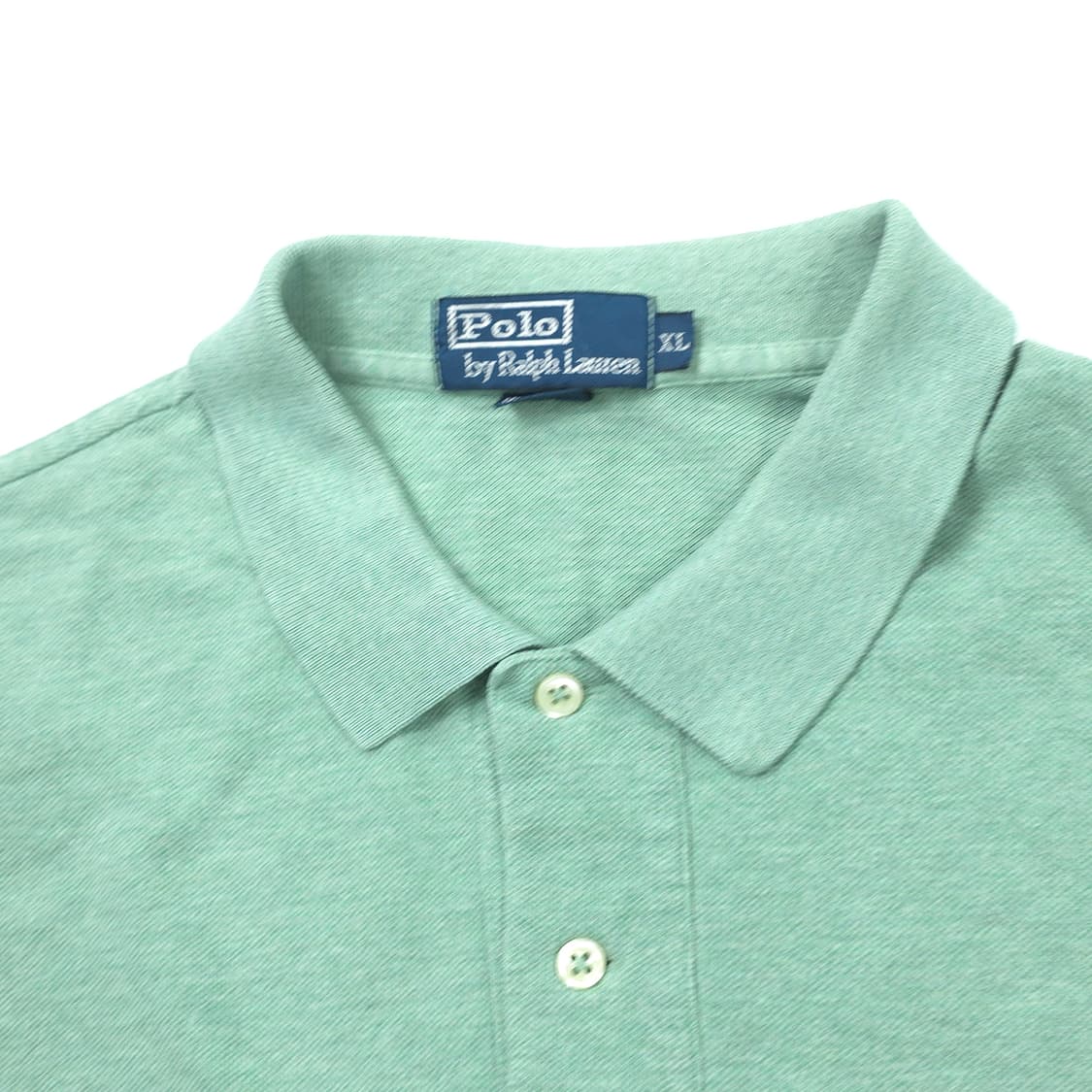 폴로 랄프로렌 코튼 반팔카라티 그린 (XL) 상품이미지5