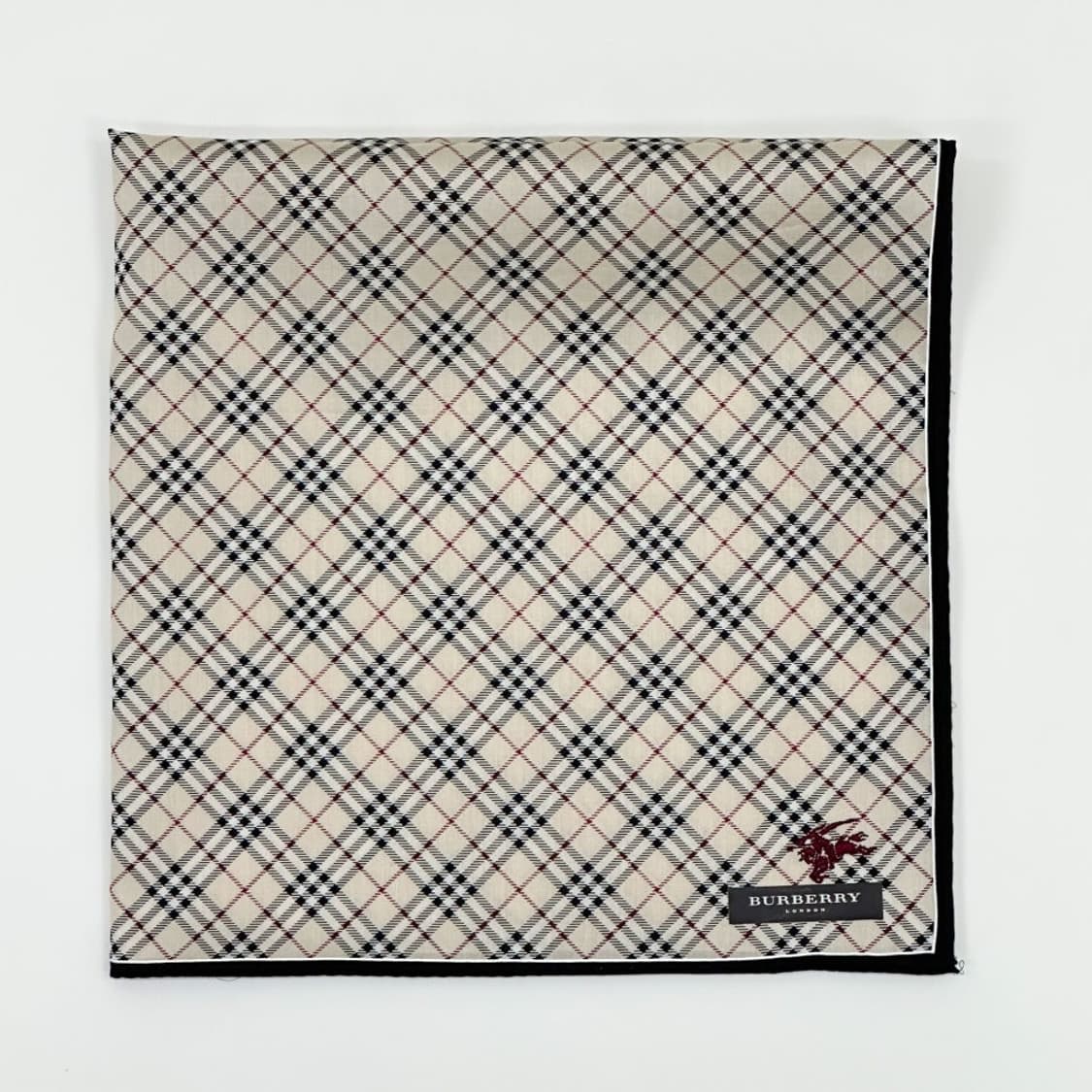 (새상품) burberry / 버버리 코튼 쁘띠스카프 손수건 상품이미지2