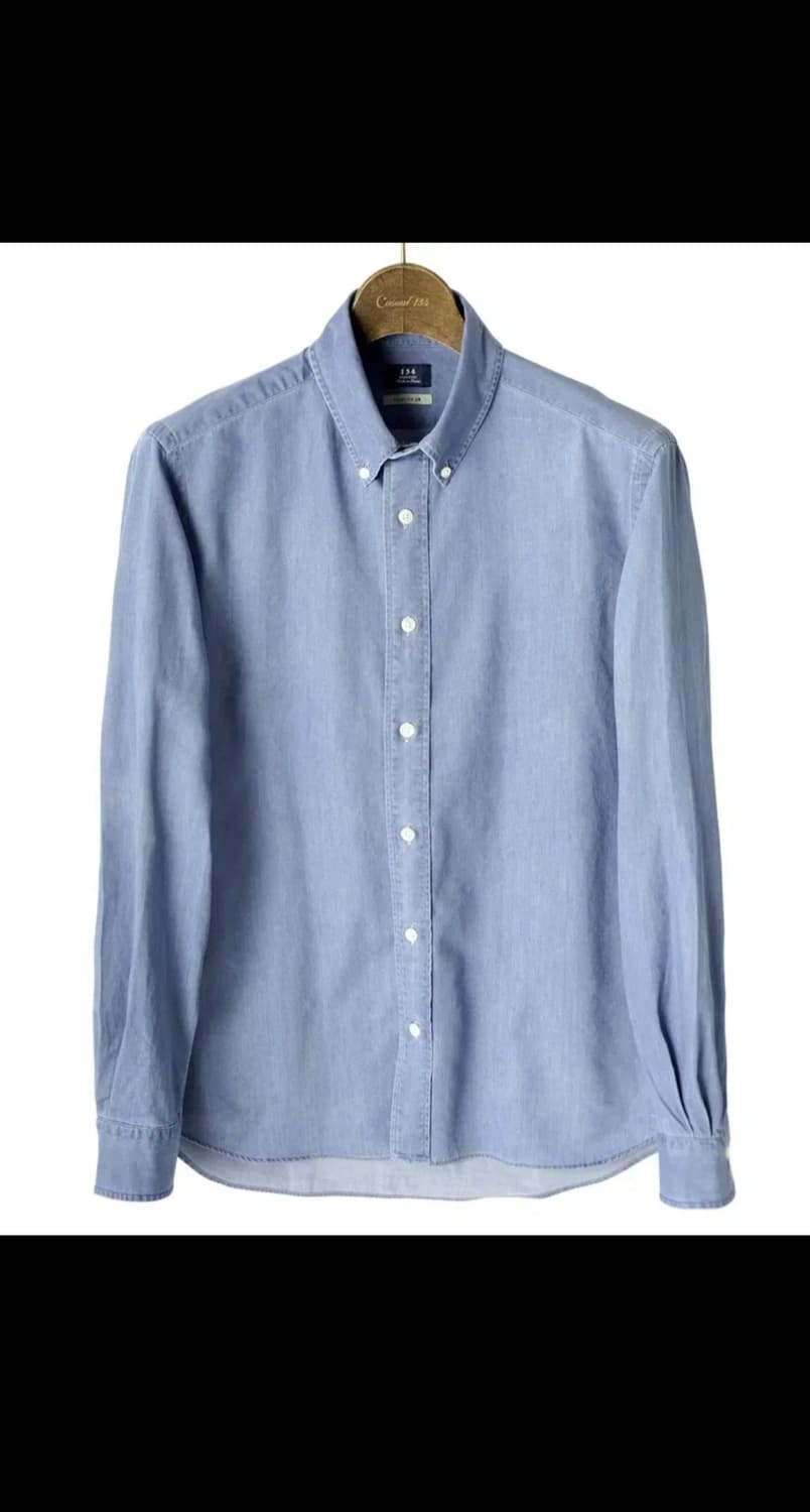 [판매] Kamakura Shirts가마쿠라 카마쿠라 샴브레이 데님 셔츠 상품이미지1