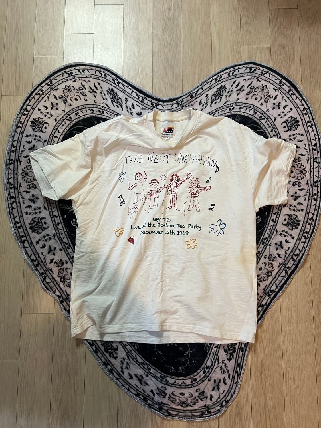 NBCT 흰색 티셔츠 상품이미지2