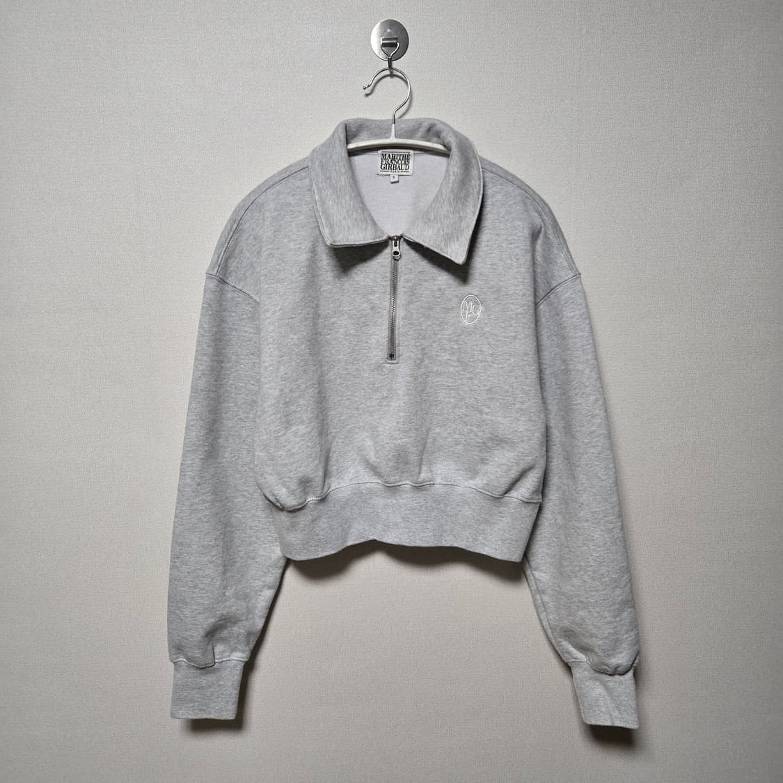 마리떼프랑소와저버 반집업 크롭 맨투맨/ 여성 맨투맨/ 여자 맨투맨  상품이미지2