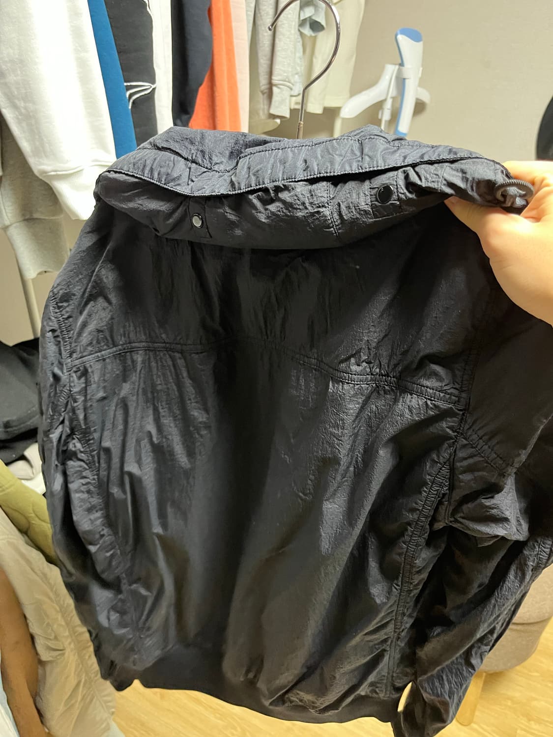 스톤아일랜드 21fw 멤브라나tc 바람막이 상품이미지3