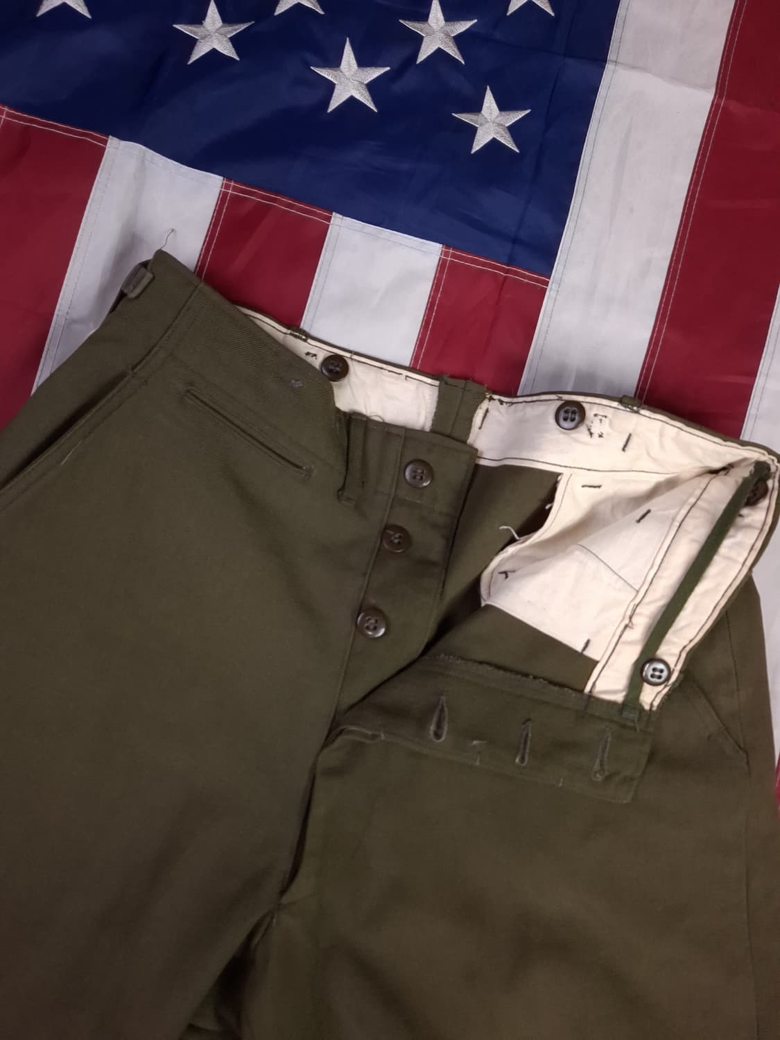 오리지날 미군 M-51 울 사지 바지 상품이미지4