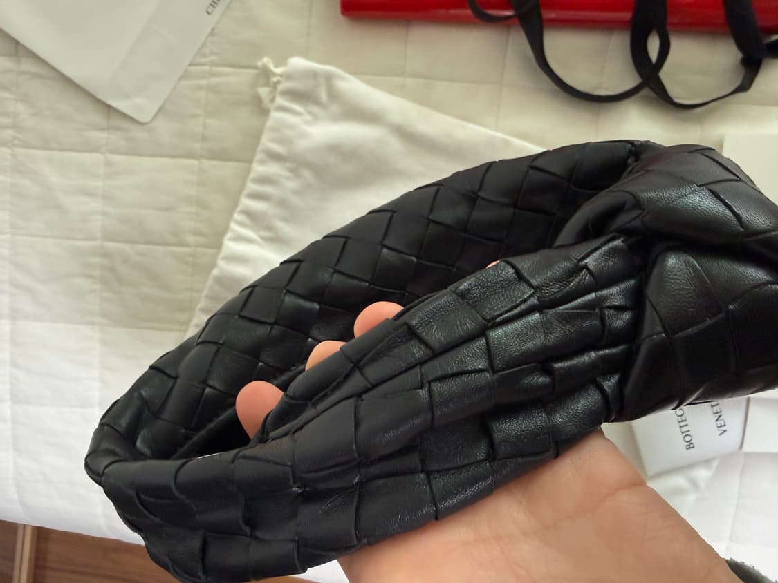 보테가베네타 조디백 미니 블랙 은장 상품이미지5