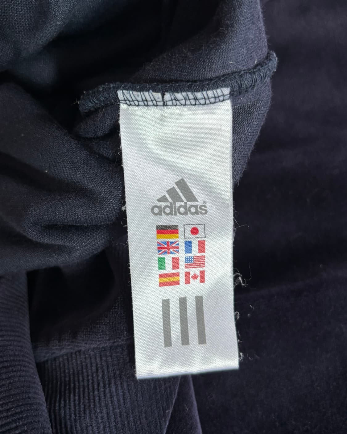 Adidas 아디다스 네이비컬러 벨벳 져지 상품이미지9