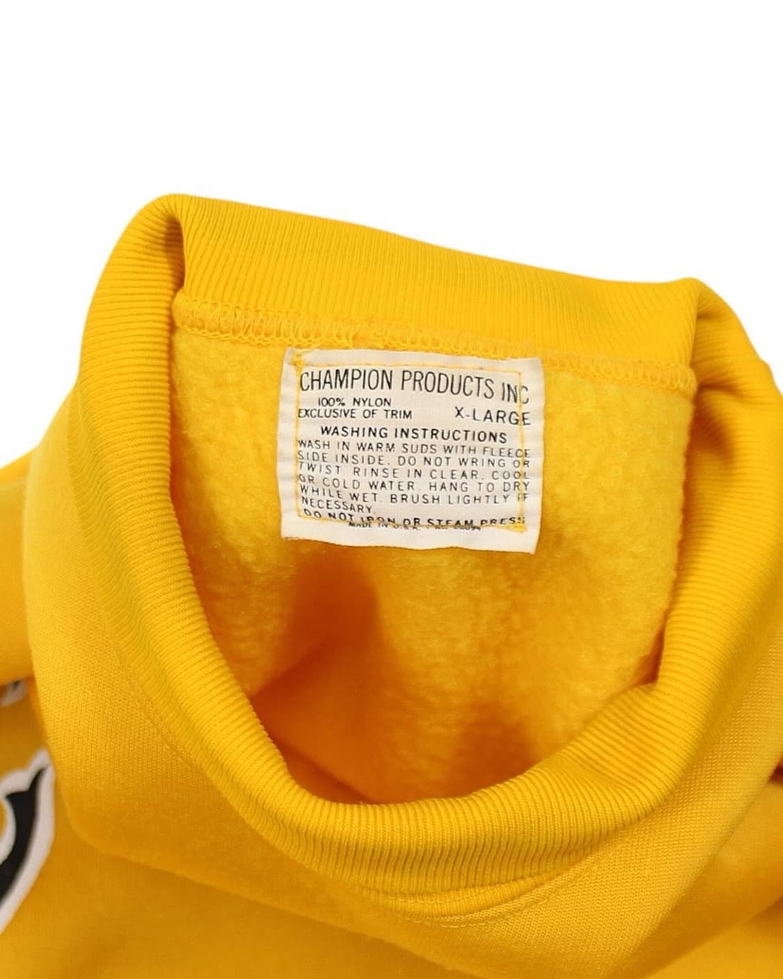 1960s USA 챔피온 나일론 립 라인 스웻셔츠 빈티지 미국제 상품이미지4